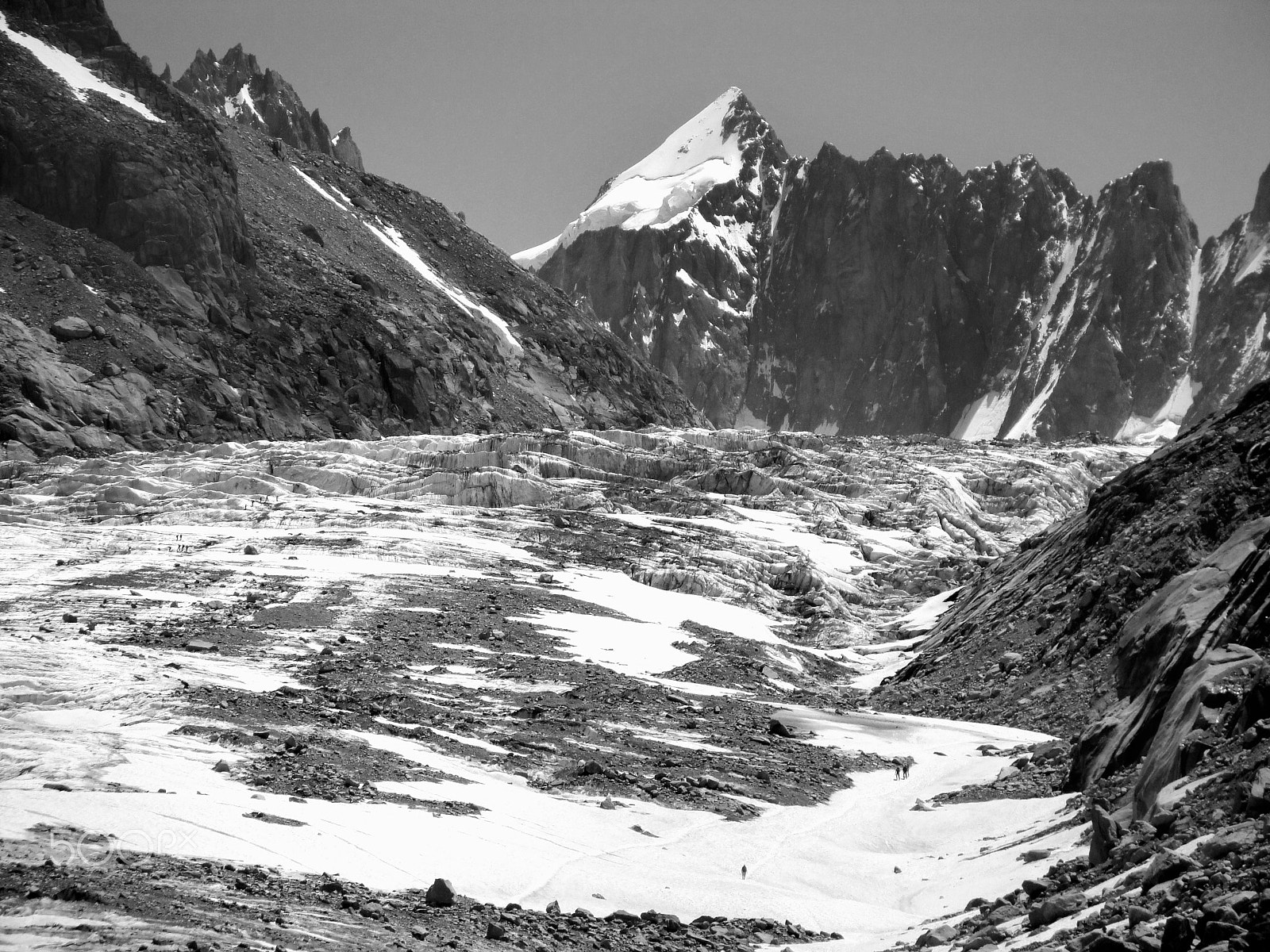 Sony DSC-W270 sample photo. The argentière glacier #1 photography