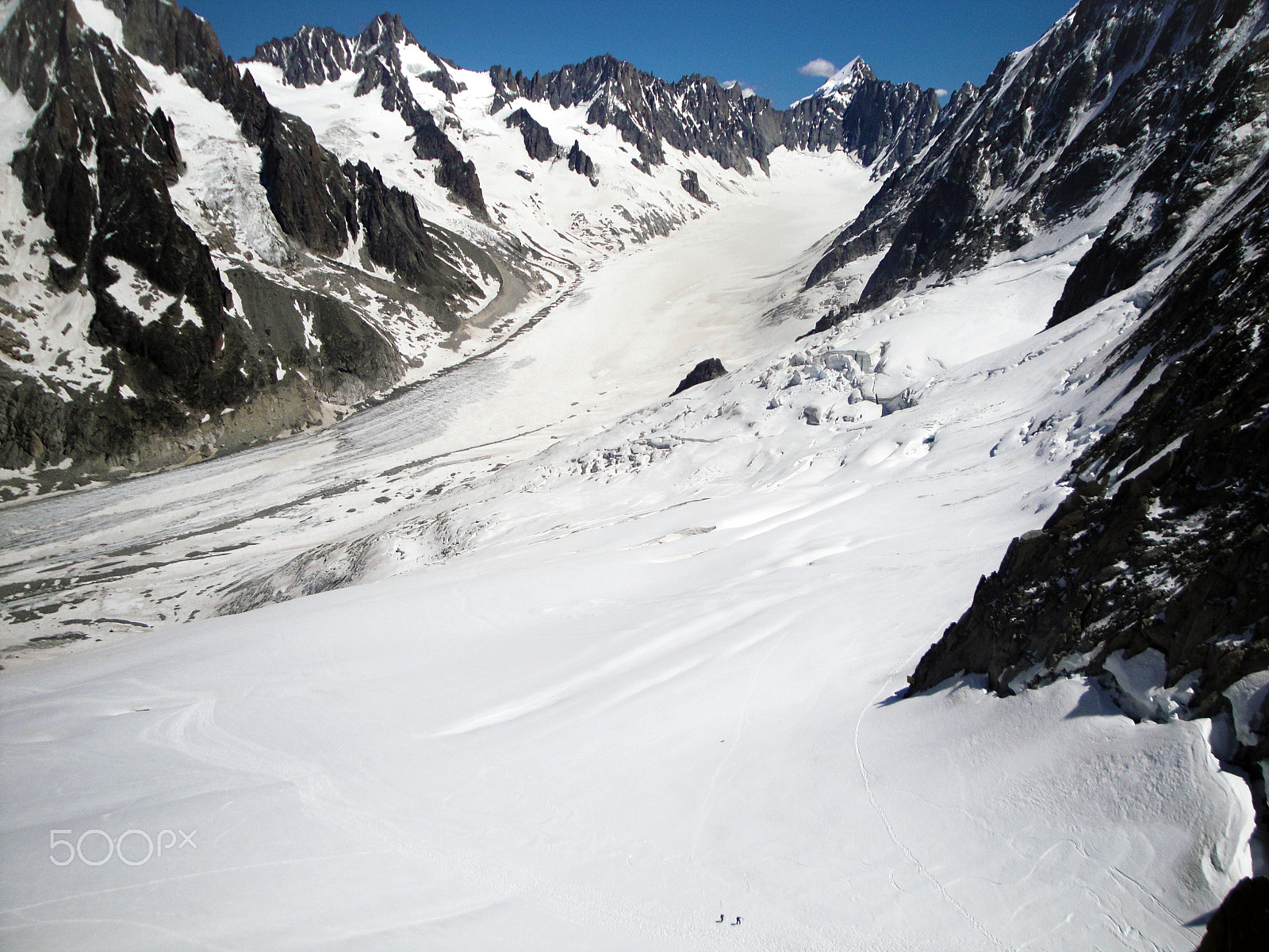 Sony DSC-W270 sample photo. The argentière glacier #2 photography