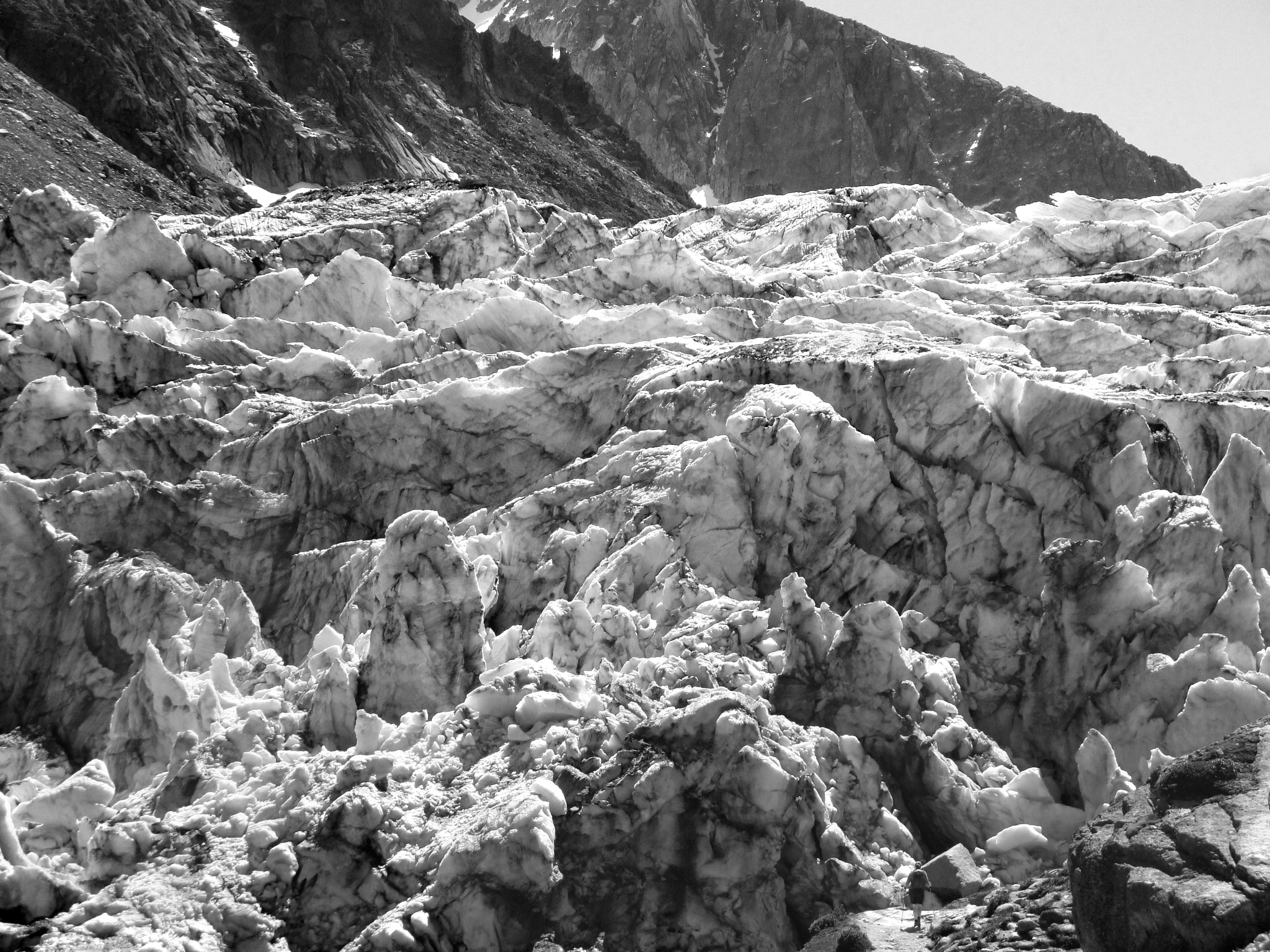 Sony DSC-W270 sample photo. The argentière glacier #3 photography