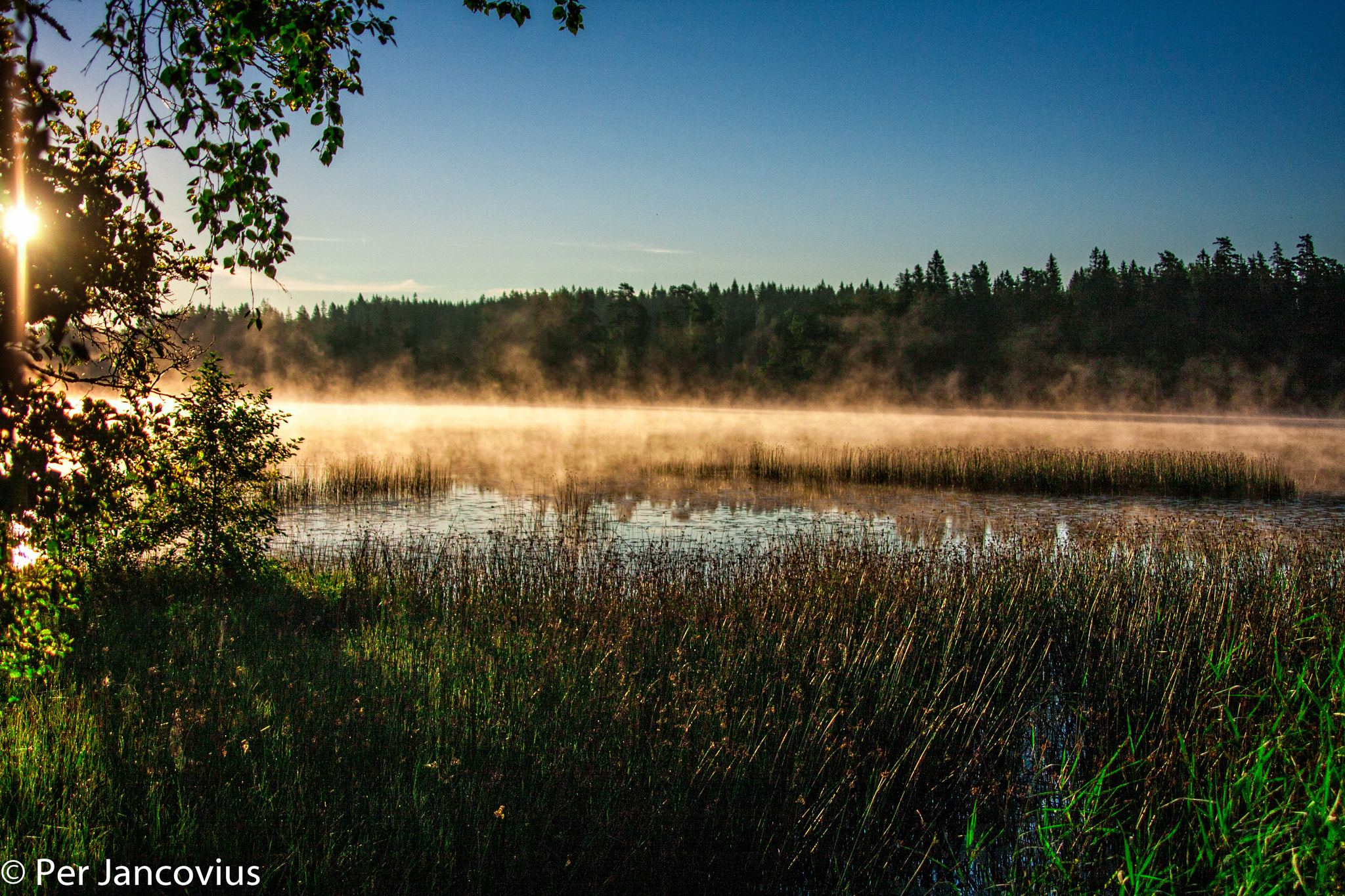 Canon EOS 40D sample photo. Lake skrappstadsjön photography