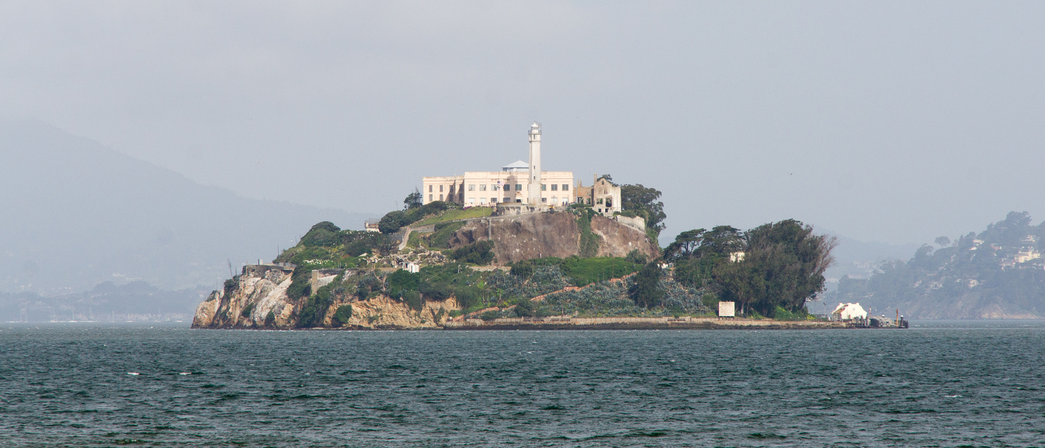 Sony Alpha DSLR-A500 sample photo. Alcatraz photography