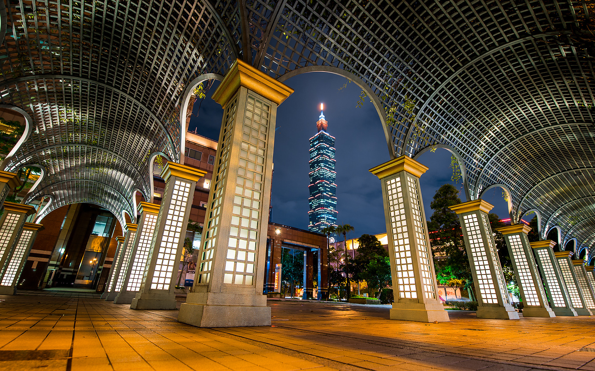 Nikon Df sample photo. Walk way 101 photography