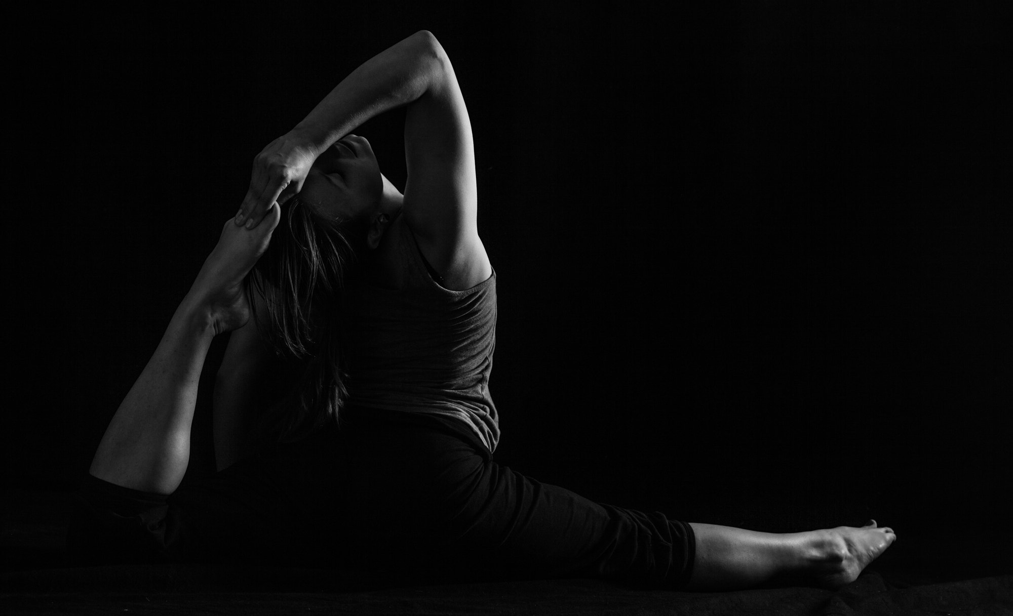 yoga black and white by Tobias Rocholl / 500px