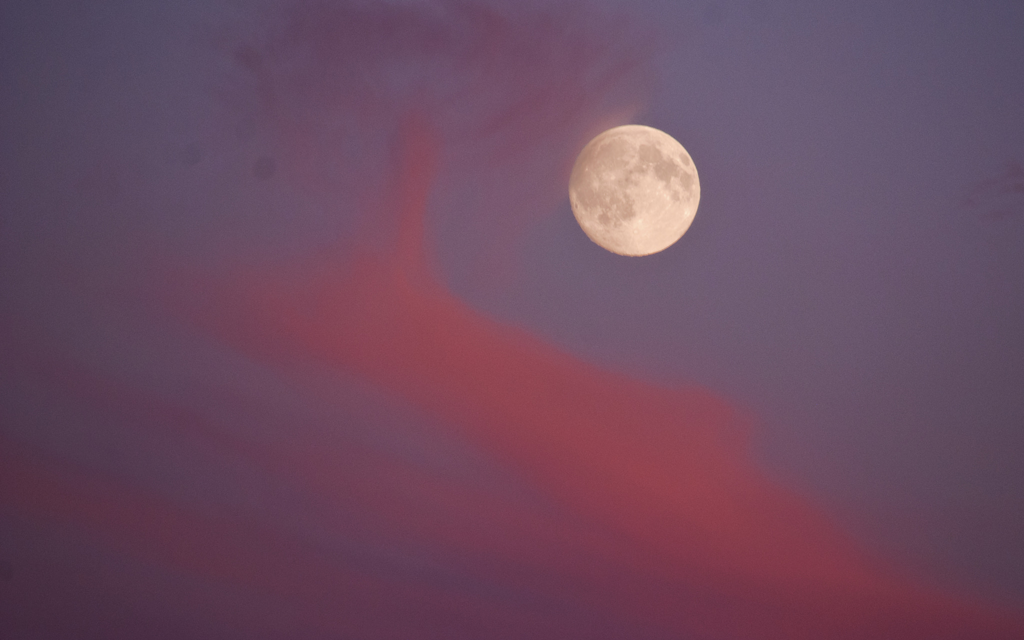 Nikon D60 sample photo. Full moon photography