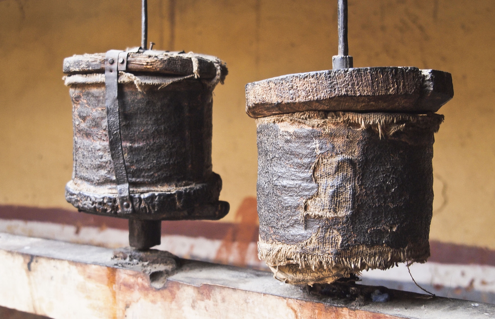 Olympus PEN E-PL2 sample photo. Prayer wheel photography