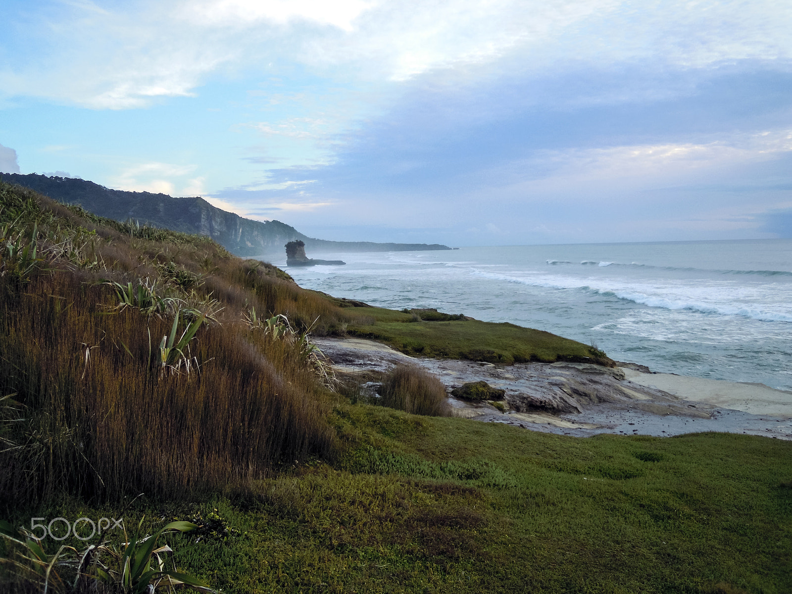 Nikon Coolpix S5100 sample photo. Beach near charleston/ westport in new zealand photography