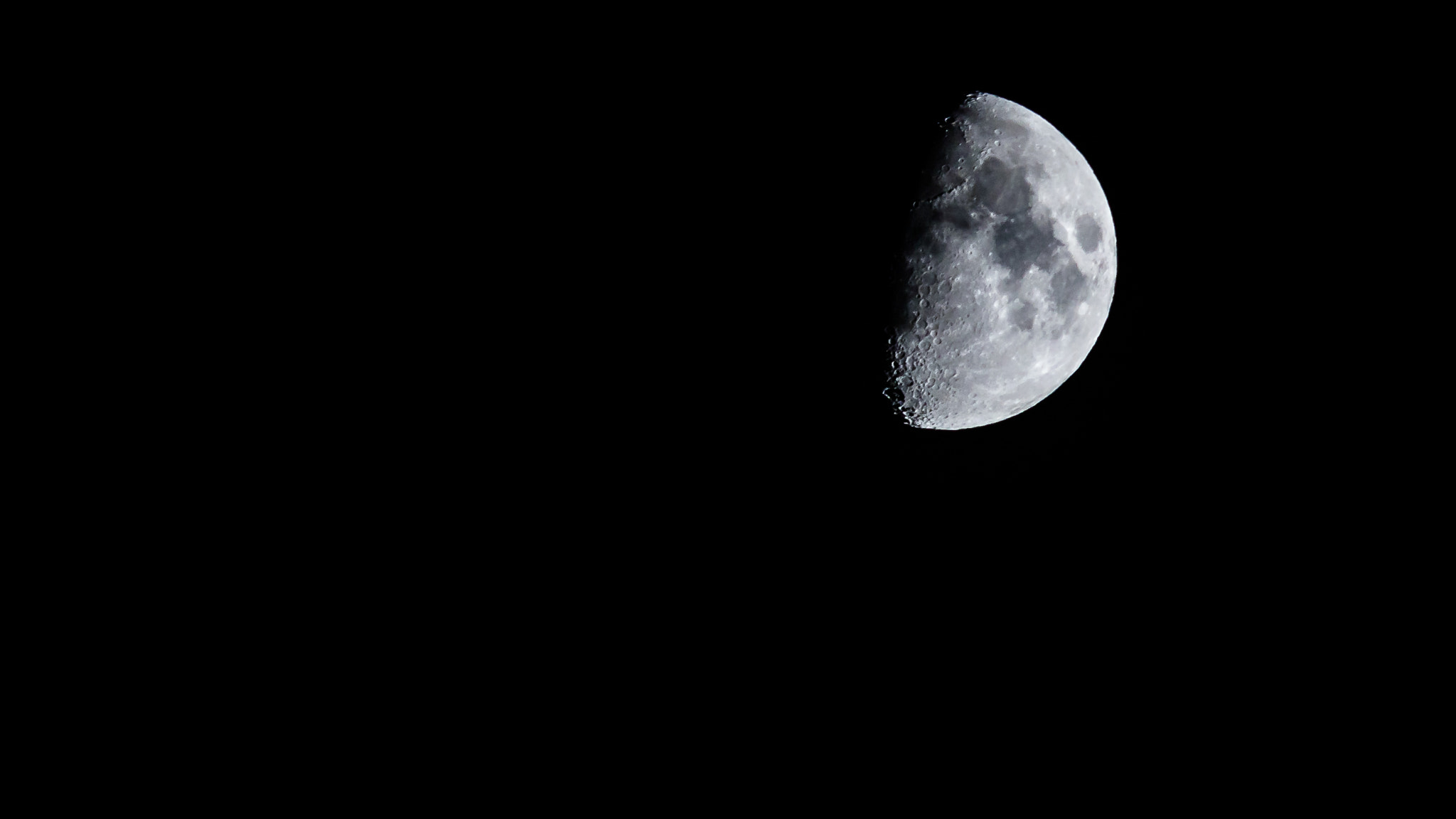 Canon EF 35-80mm f/4-5.6 sample photo. Moon with tair-3 300mm f4.5 photography