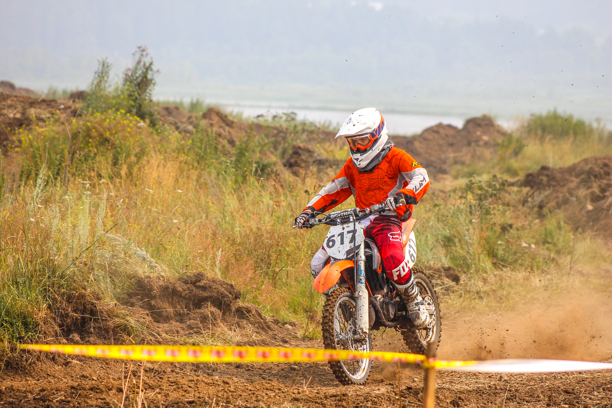 Canon EF 75-300mm f/4-5.6 USM sample photo. Мотокросс photography