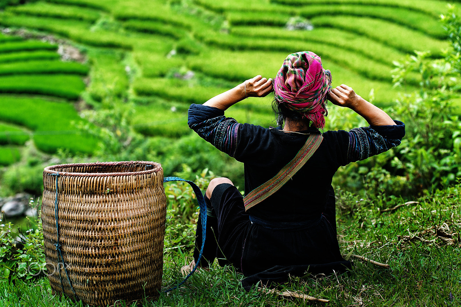 Nikon AF-S Nikkor 70-200mm F4G ED VR sample photo. Somewhere near the village of su pan, vietnam photography