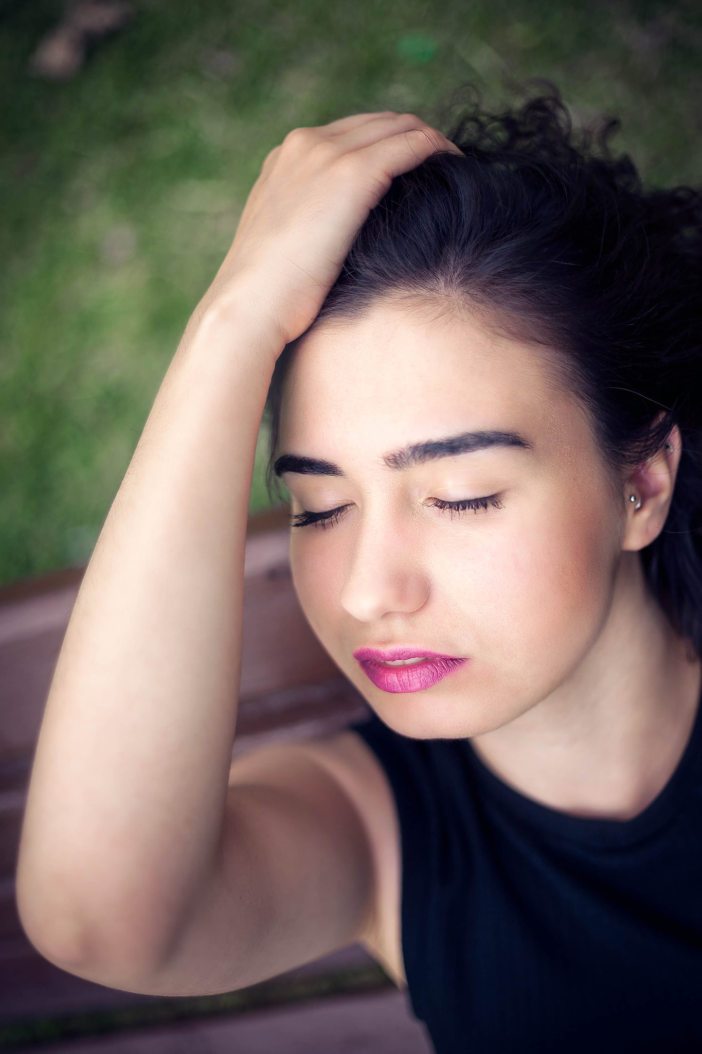 Canon EOS 5D + Canon EF 50mm F1.8 II sample photo. Beauty dreaming.. photography