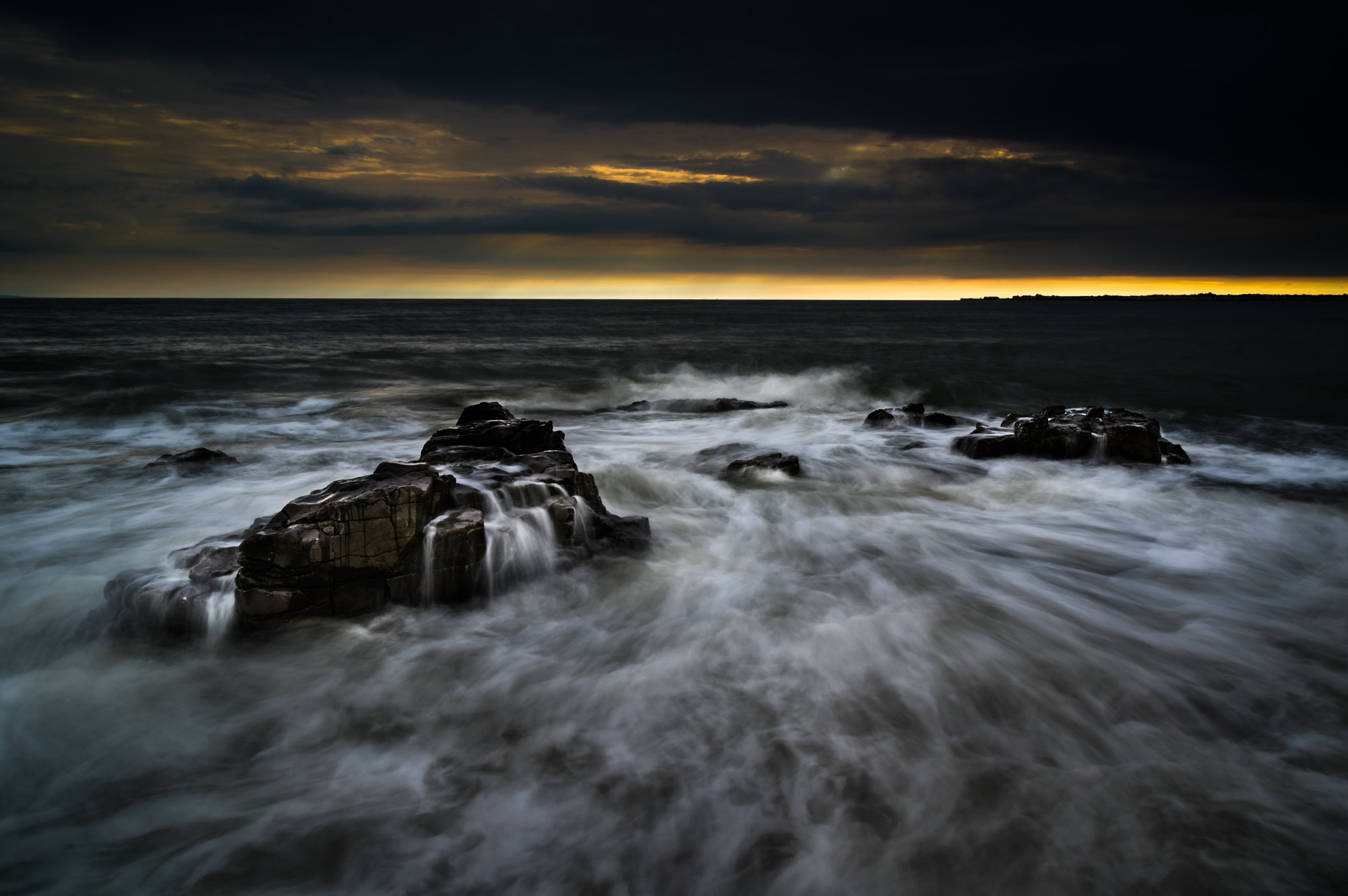 Pentax smc DA* 16-50mm F2.8 ED AL (IF) SDM sample photo. Ogmore by sea sunset photography