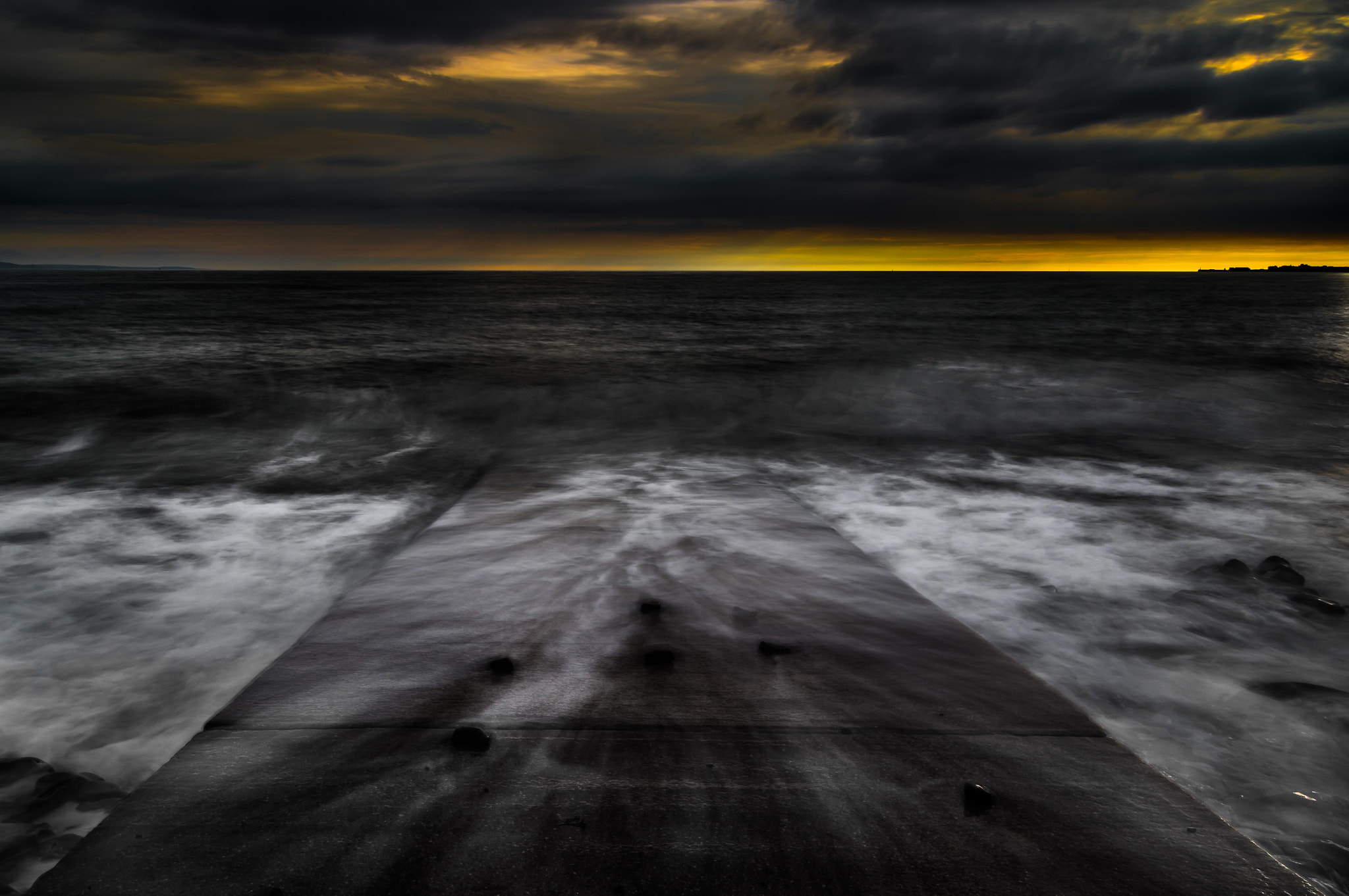 Pentax smc DA* 16-50mm F2.8 ED AL (IF) SDM sample photo. Ogmore by sea sunset photography