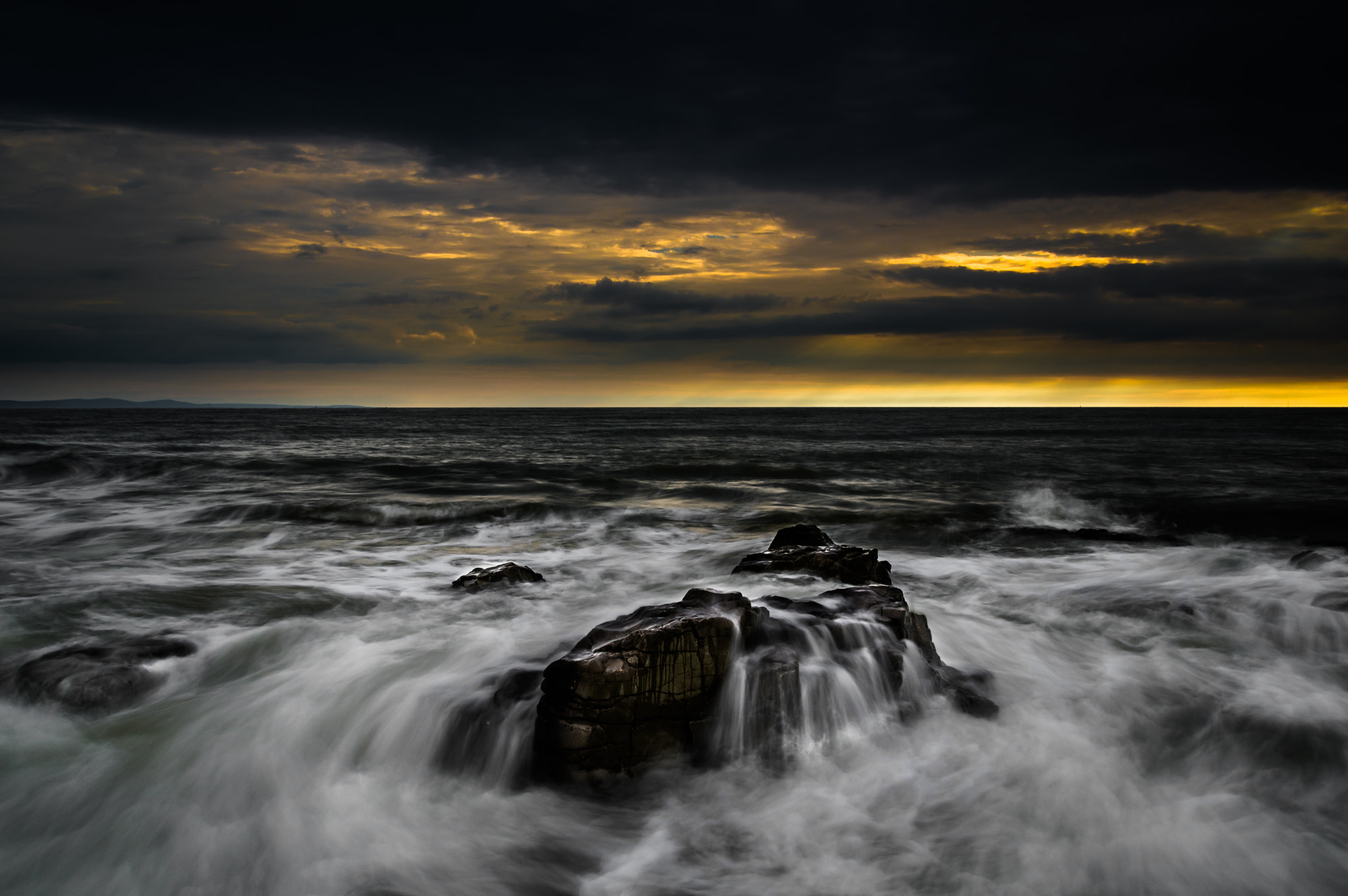 Pentax smc DA* 16-50mm F2.8 ED AL (IF) SDM sample photo. Ogmore by sea sunset photography