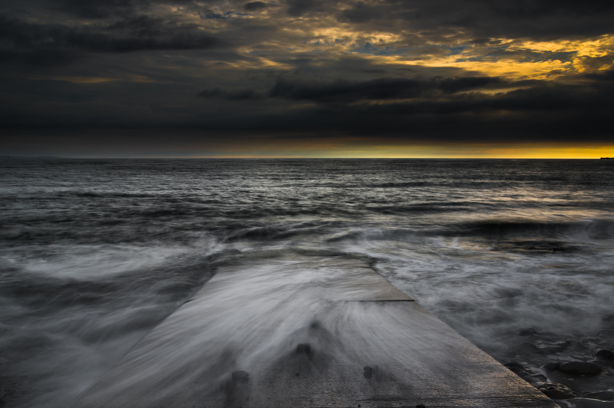 Pentax smc DA* 16-50mm F2.8 ED AL (IF) SDM sample photo. Ogmore by sea sunset photography