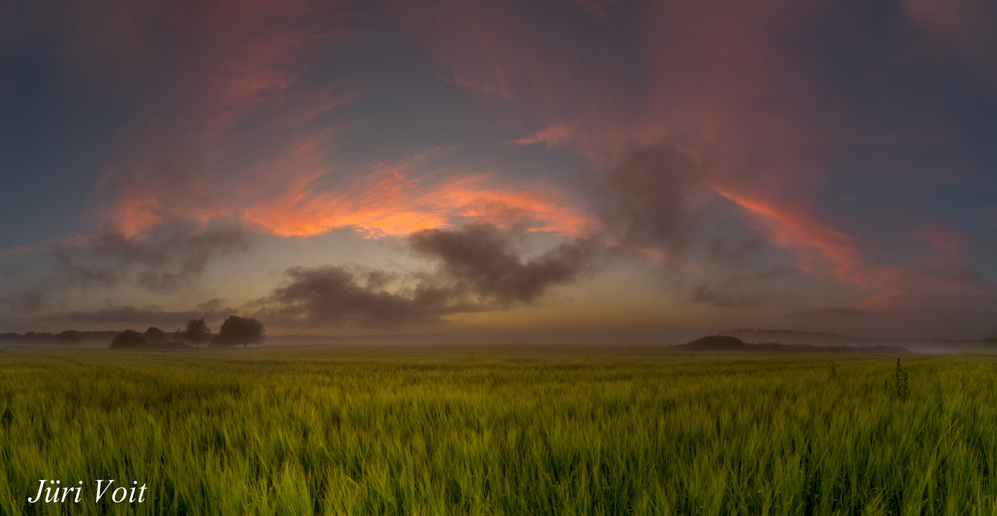 Pentax K-50 + A Series Lens sample photo. Misty sunset photography