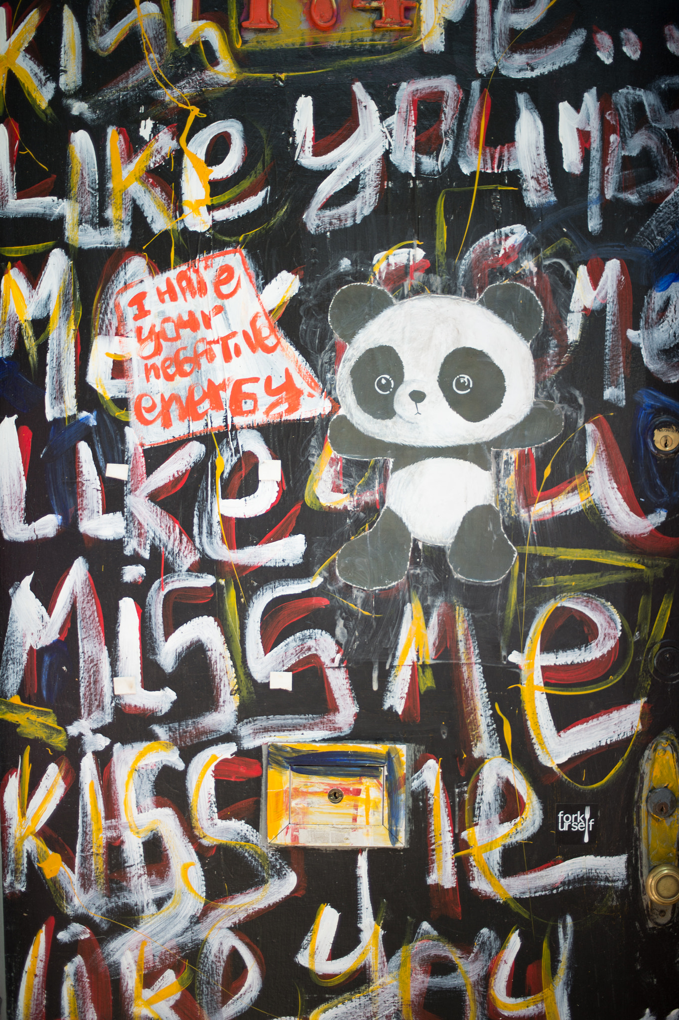 Nikon Df + Nikon AF-S Nikkor 50mm F1.4G sample photo. Nyc street art photography