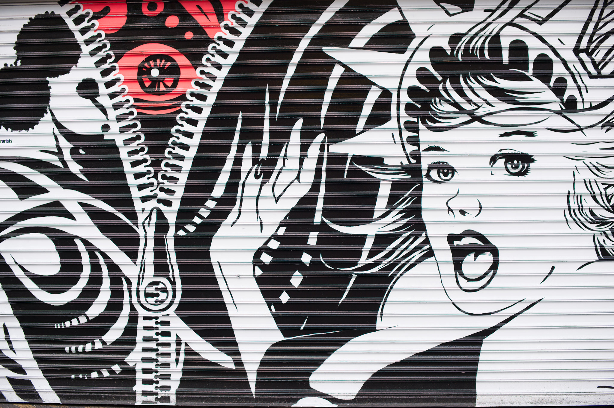 Nikon Df + Nikon AF-S Nikkor 50mm F1.4G sample photo. Nyc street art photography