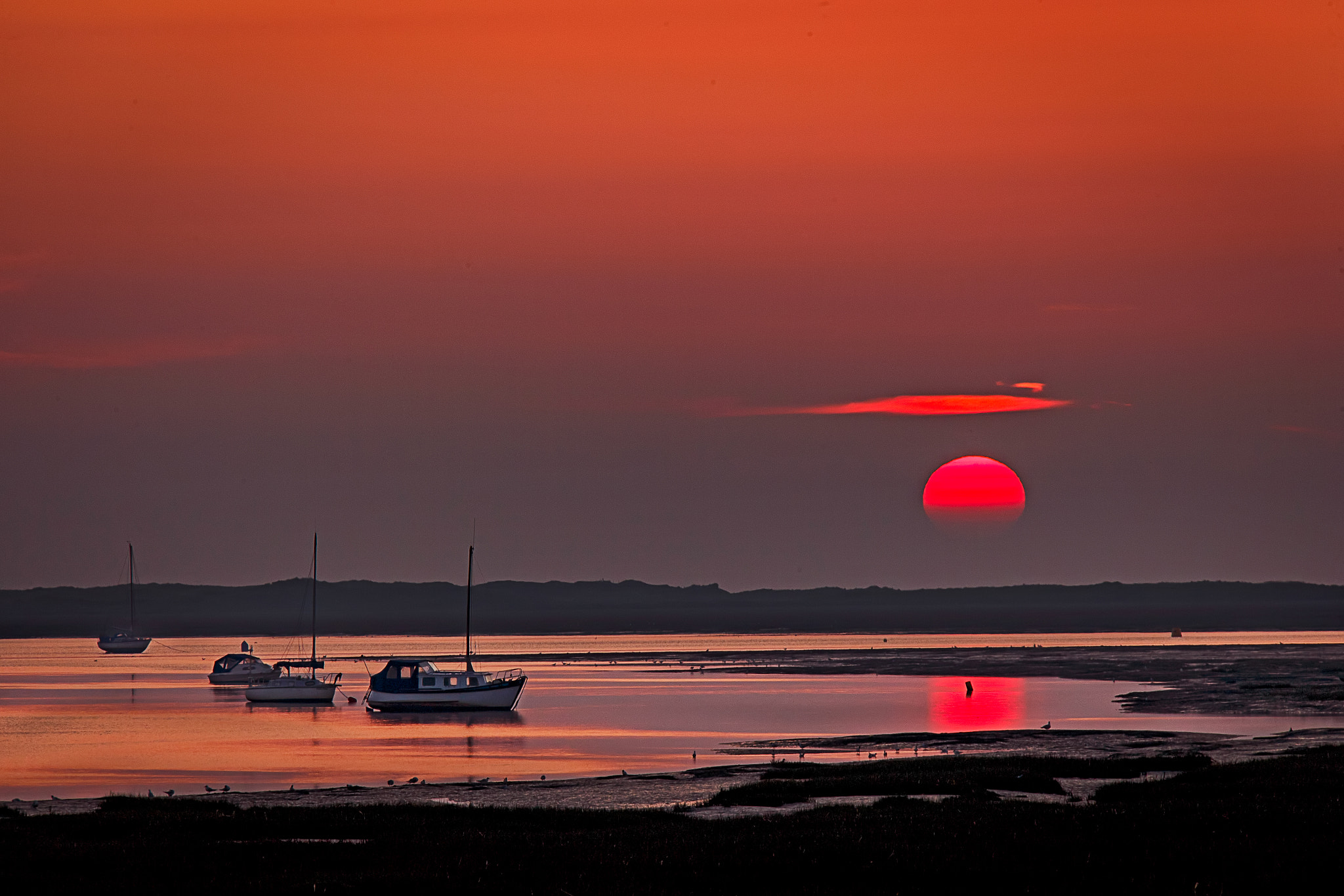 Canon EF 28-300mm F3.5-5.6L IS USM sample photo. Blakeney point sunset.... photography
