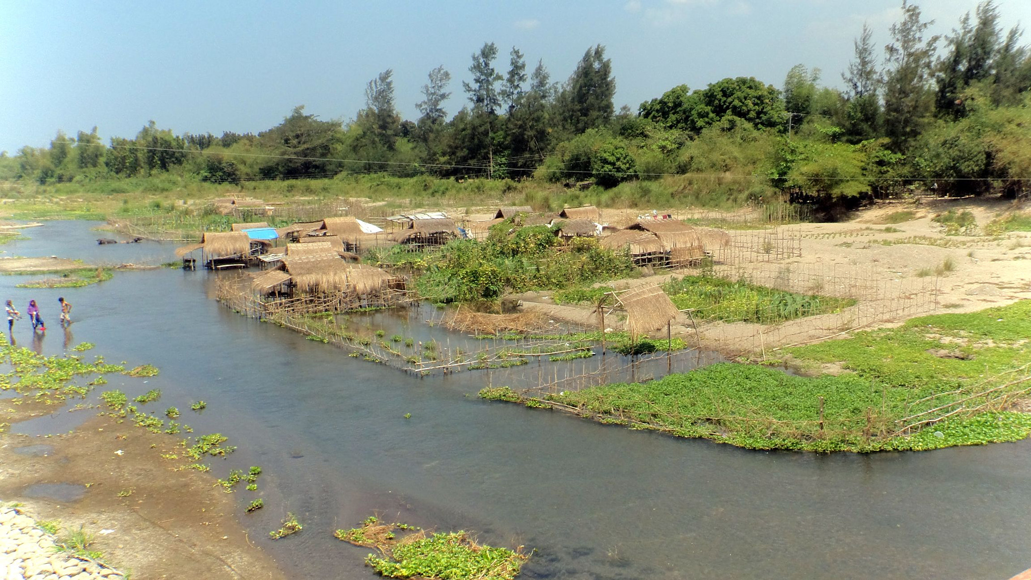 Sony Cyber-shot DSC-TF1 sample photo. River farming photography