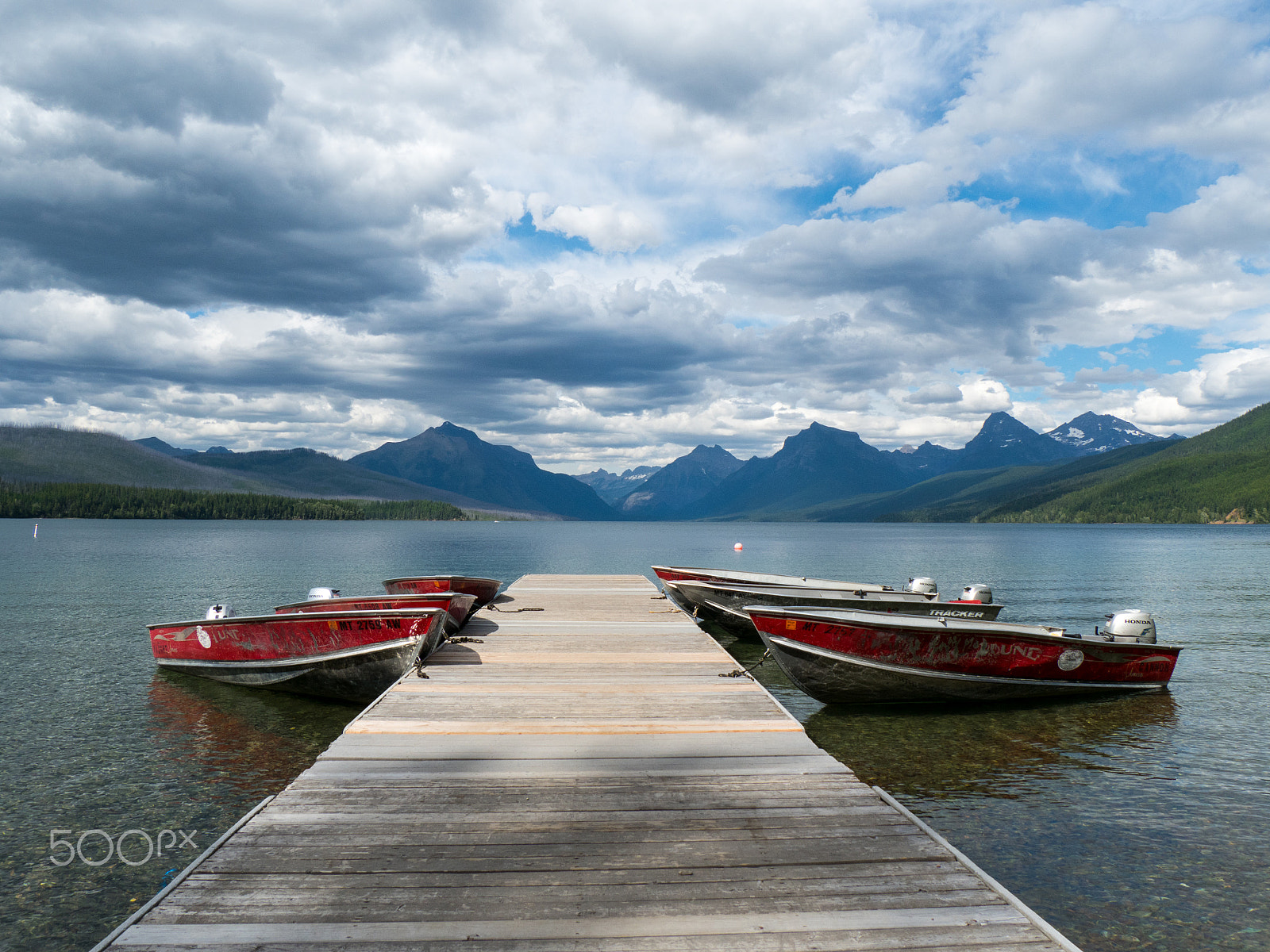 Olympus OM-D E-M5 II sample photo. Glacier np apgar dock after hours photography