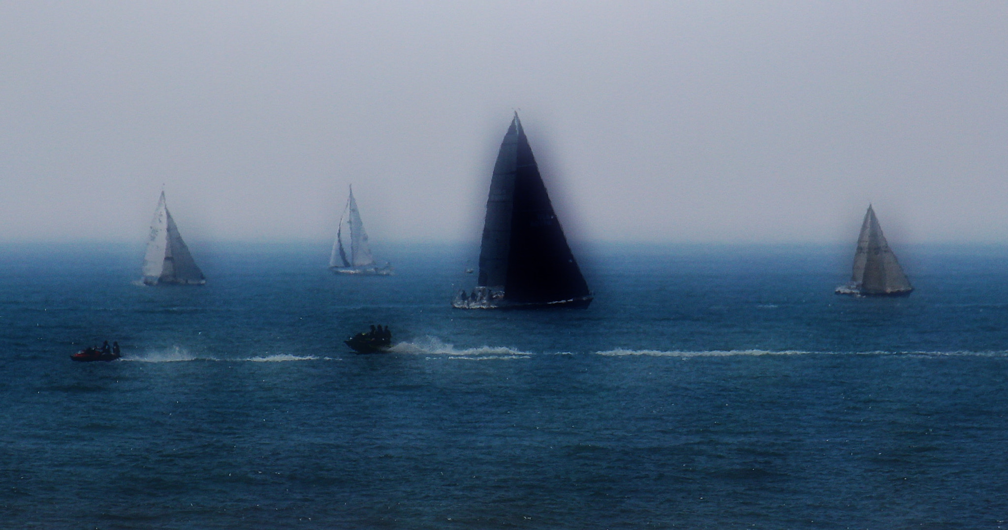 Canon EF 70-300mm F4-5.6L IS USM sample photo. Painterly soft touch sailing ships photography