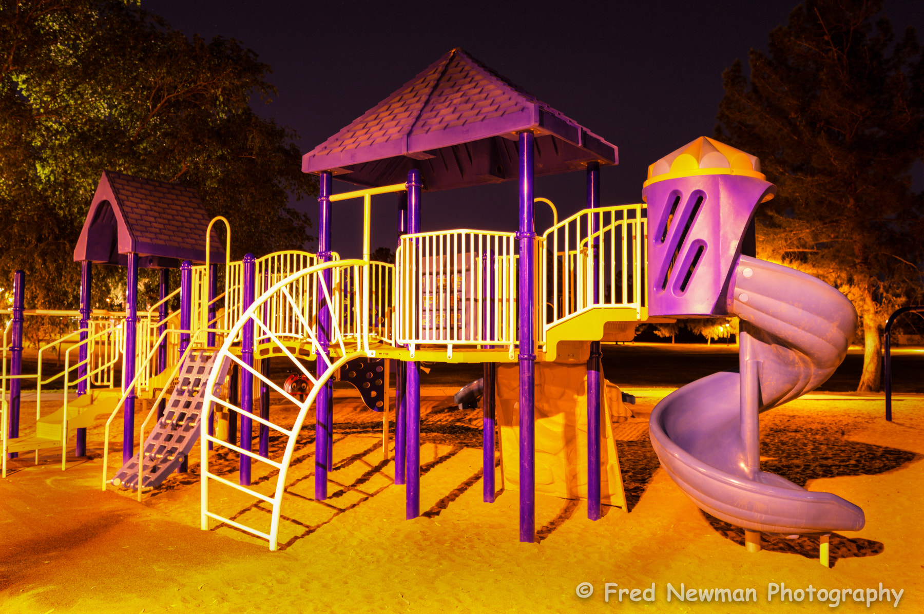 Summarit-S 35 sample photo. Park at night photography
