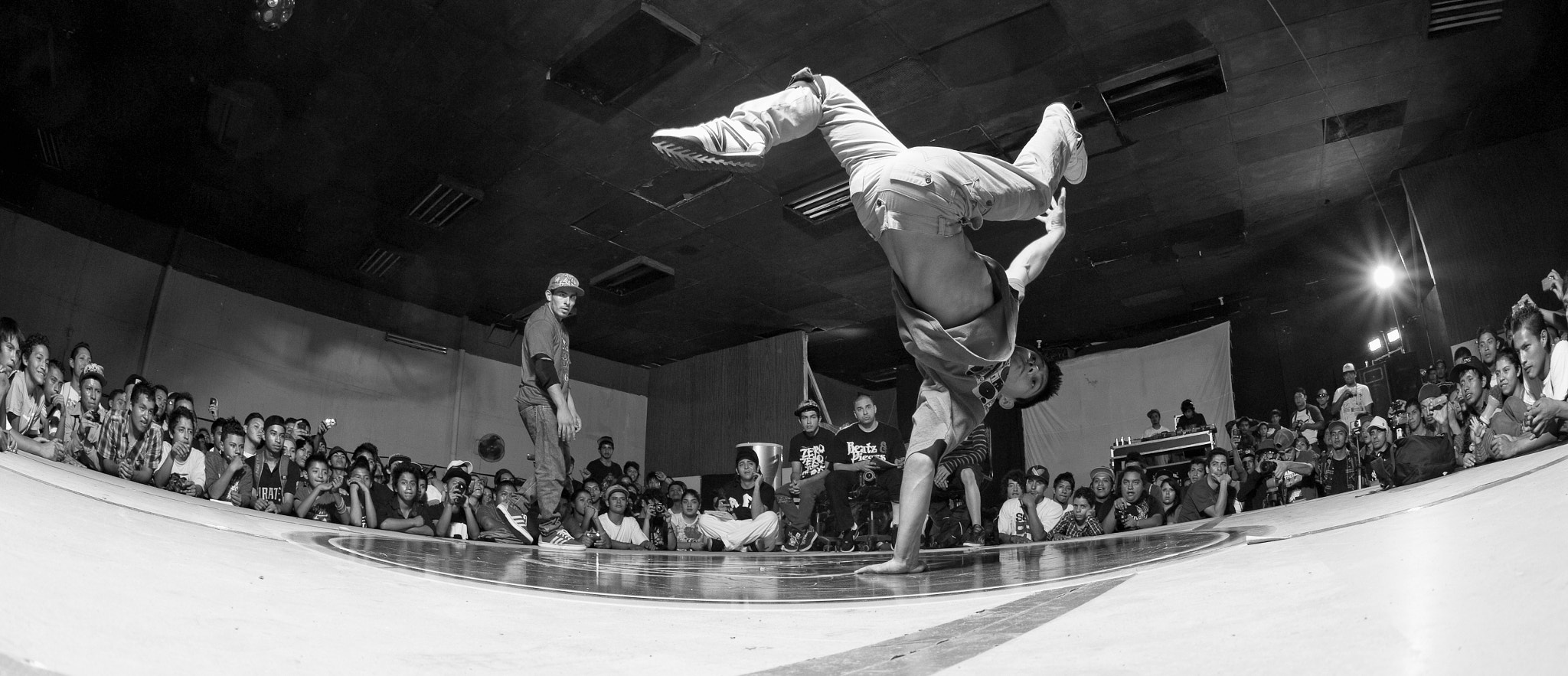 Nikon D700 + Nikon AF Fisheye-Nikkor 16mm F2.8D sample photo. A gold medal winning b-boy photography