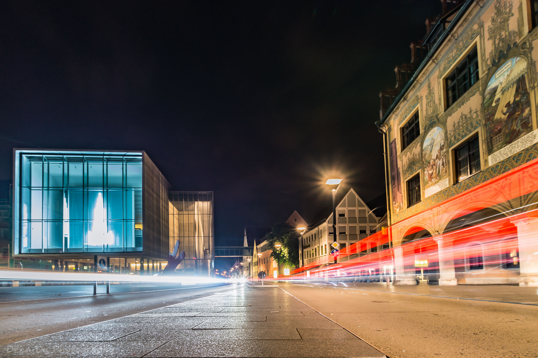 Sony SLT-A58 sample photo. Lichtzieher der ulmer innenstadt photography