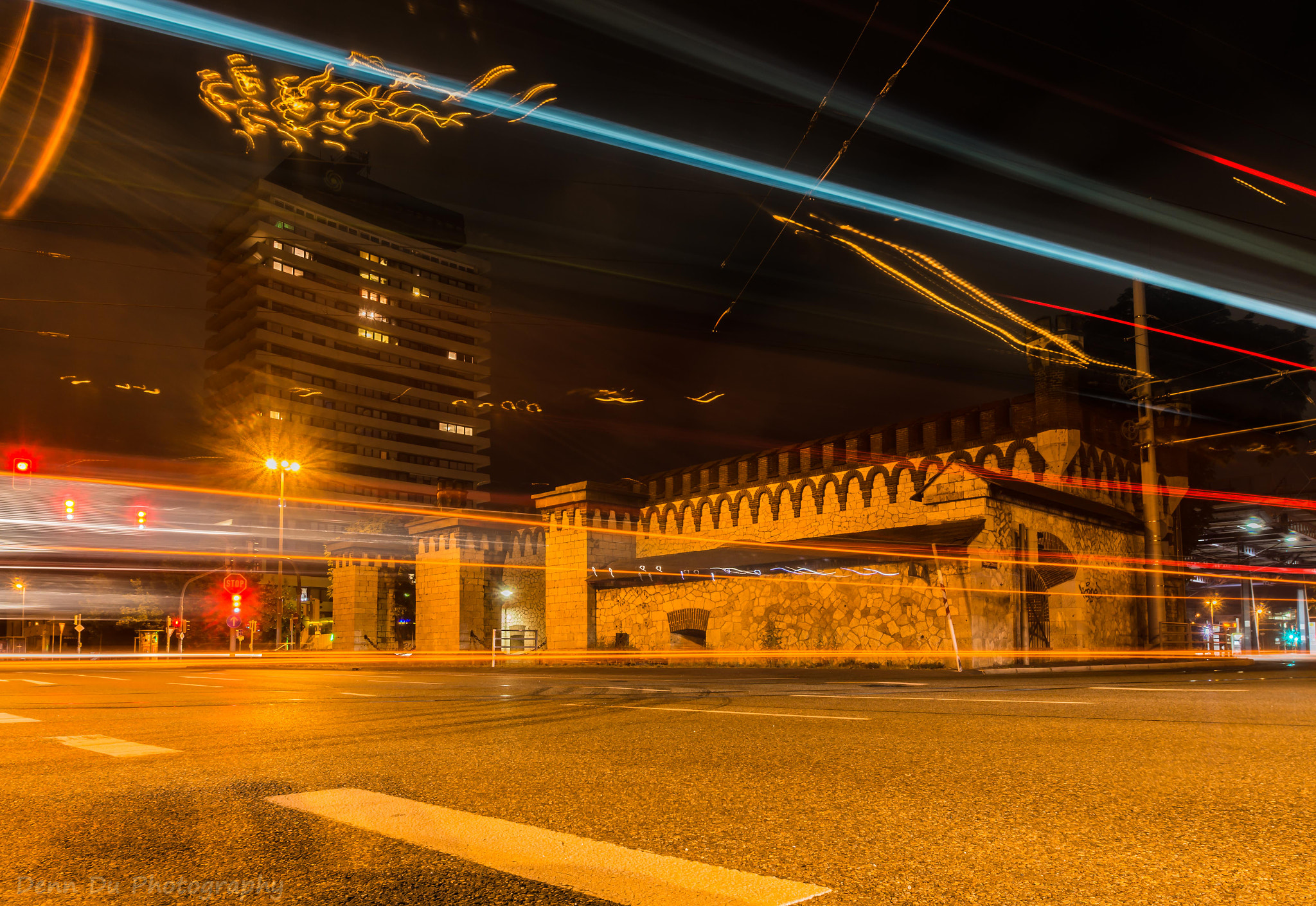 Sony SLT-A58 sample photo. Lichtzieher der ulmer innenstadt photography