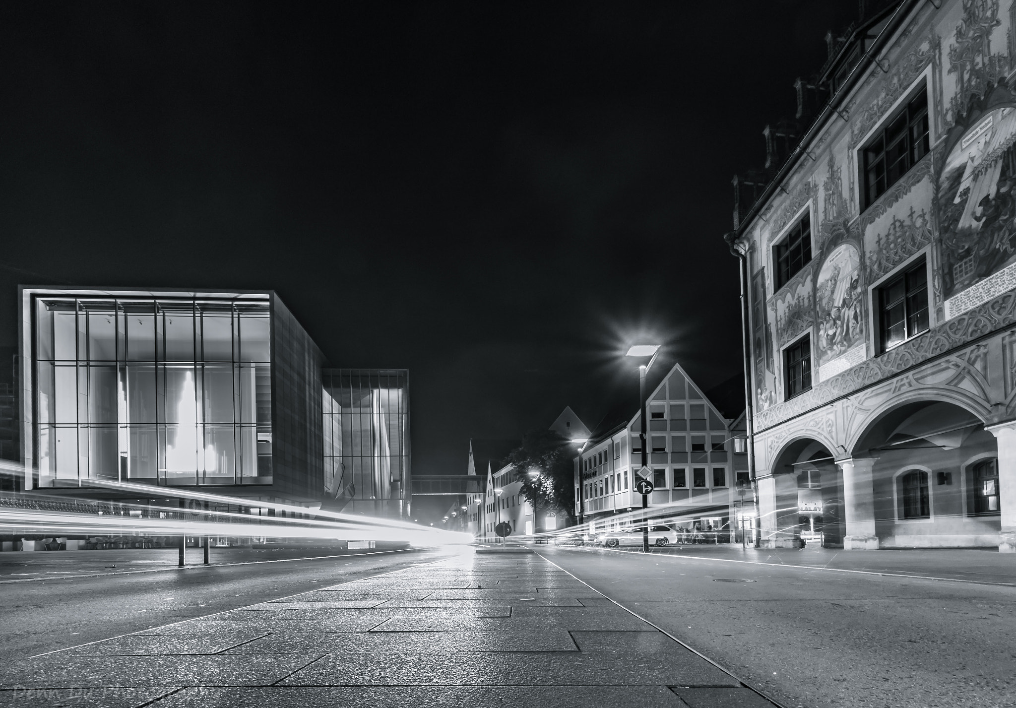 Sony SLT-A58 sample photo. Lichtzieher der ulmer innenstadt photography