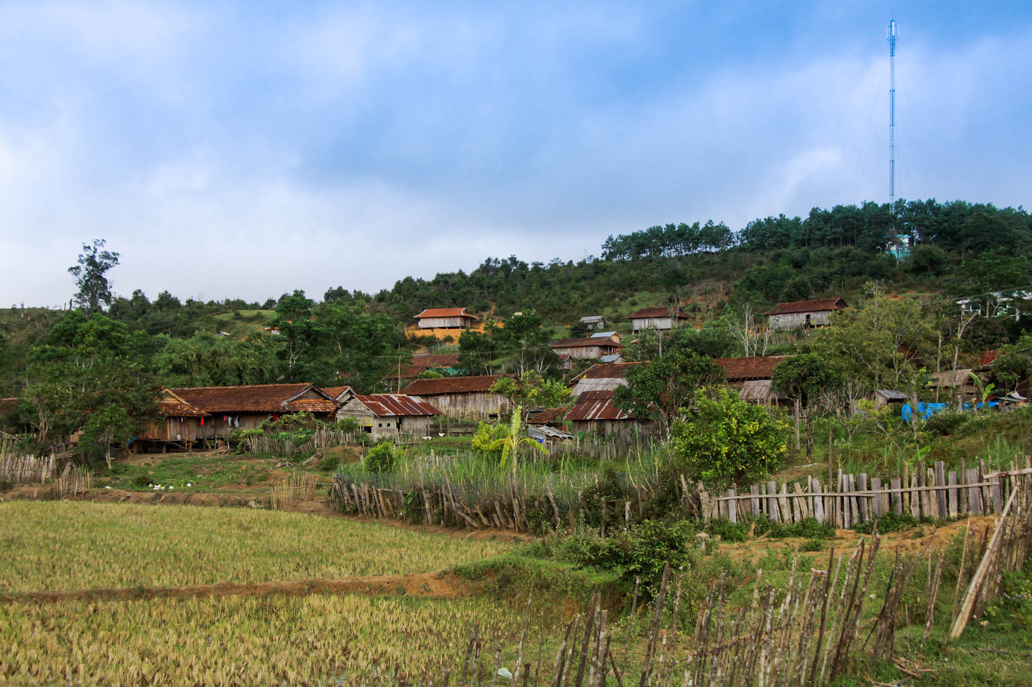 Canon EOS 50D sample photo. Mountain village photography