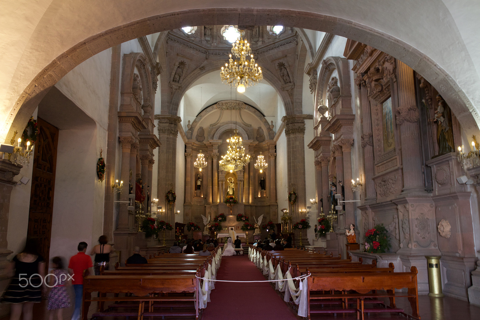 Canon EF 24-70mm F4L IS USM sample photo. Wedding at templo de san agustín photography