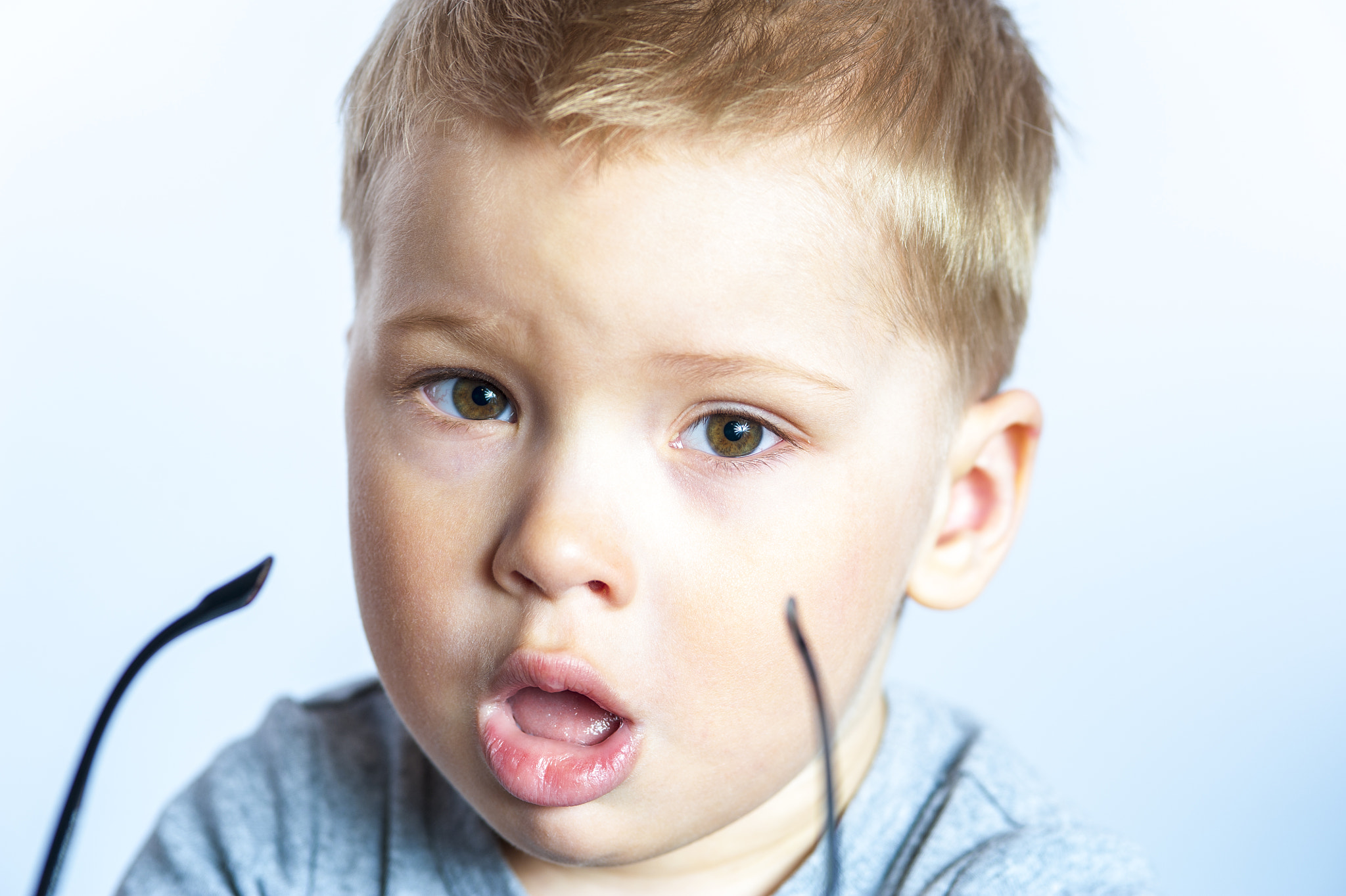 Nikon D700 sample photo. Cute three years old boy with sunglasses photography