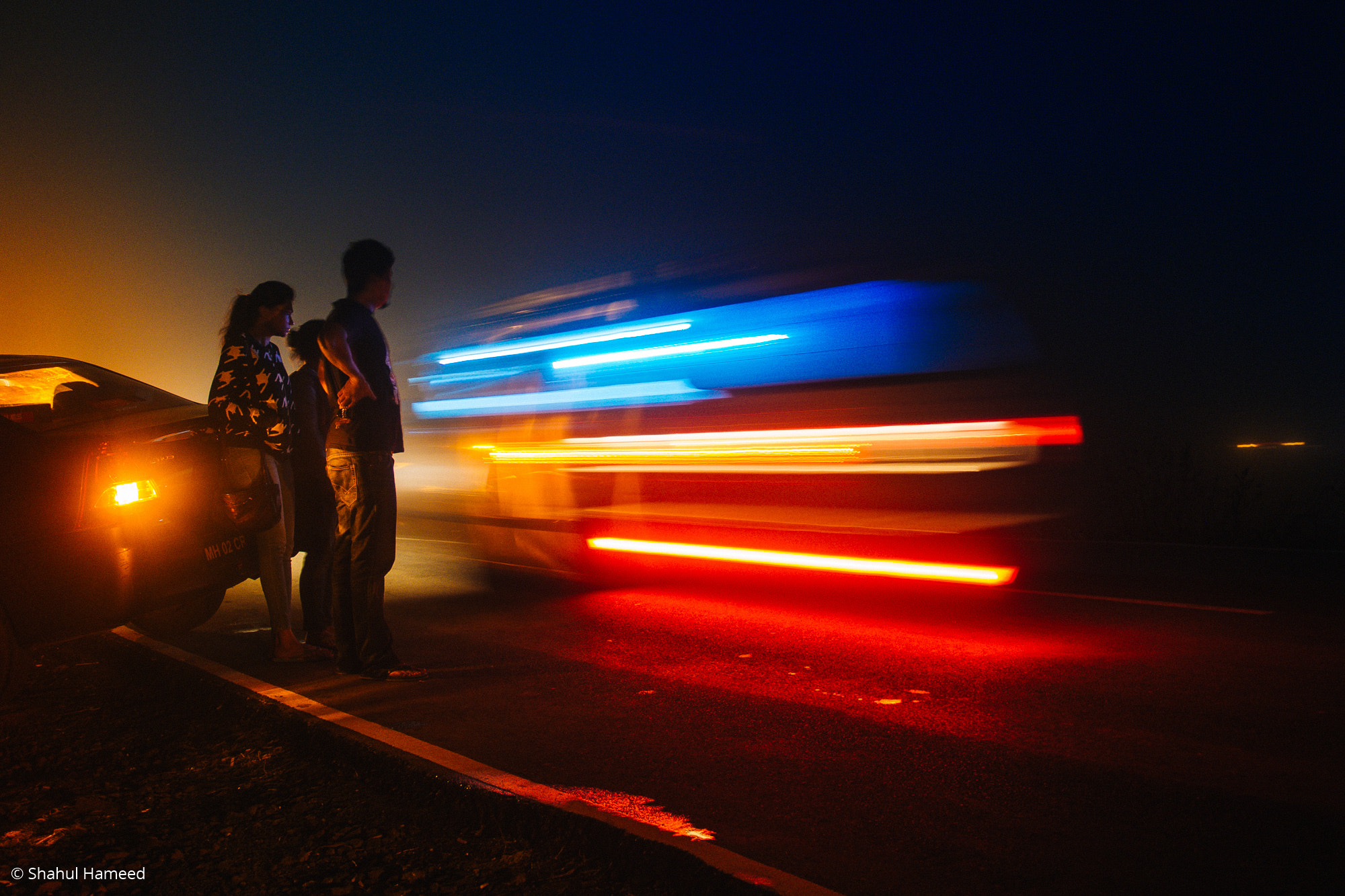 Olympus OM-D E-M5 + Panasonic Lumix G 14mm F2.5 ASPH sample photo. Light streaks photography