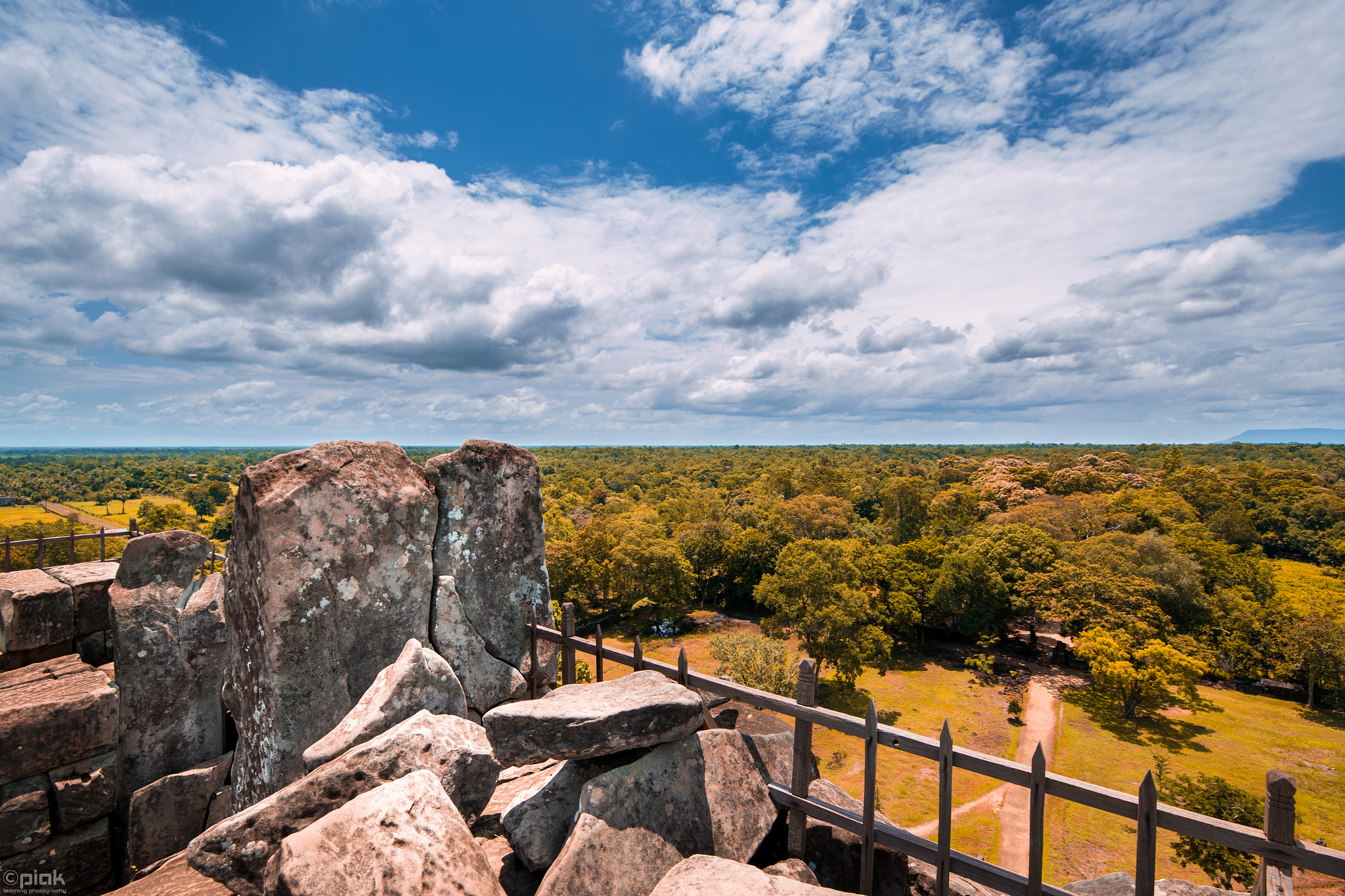 Canon EF 300mm f/2.8L sample photo. Atop koh ker temple photography