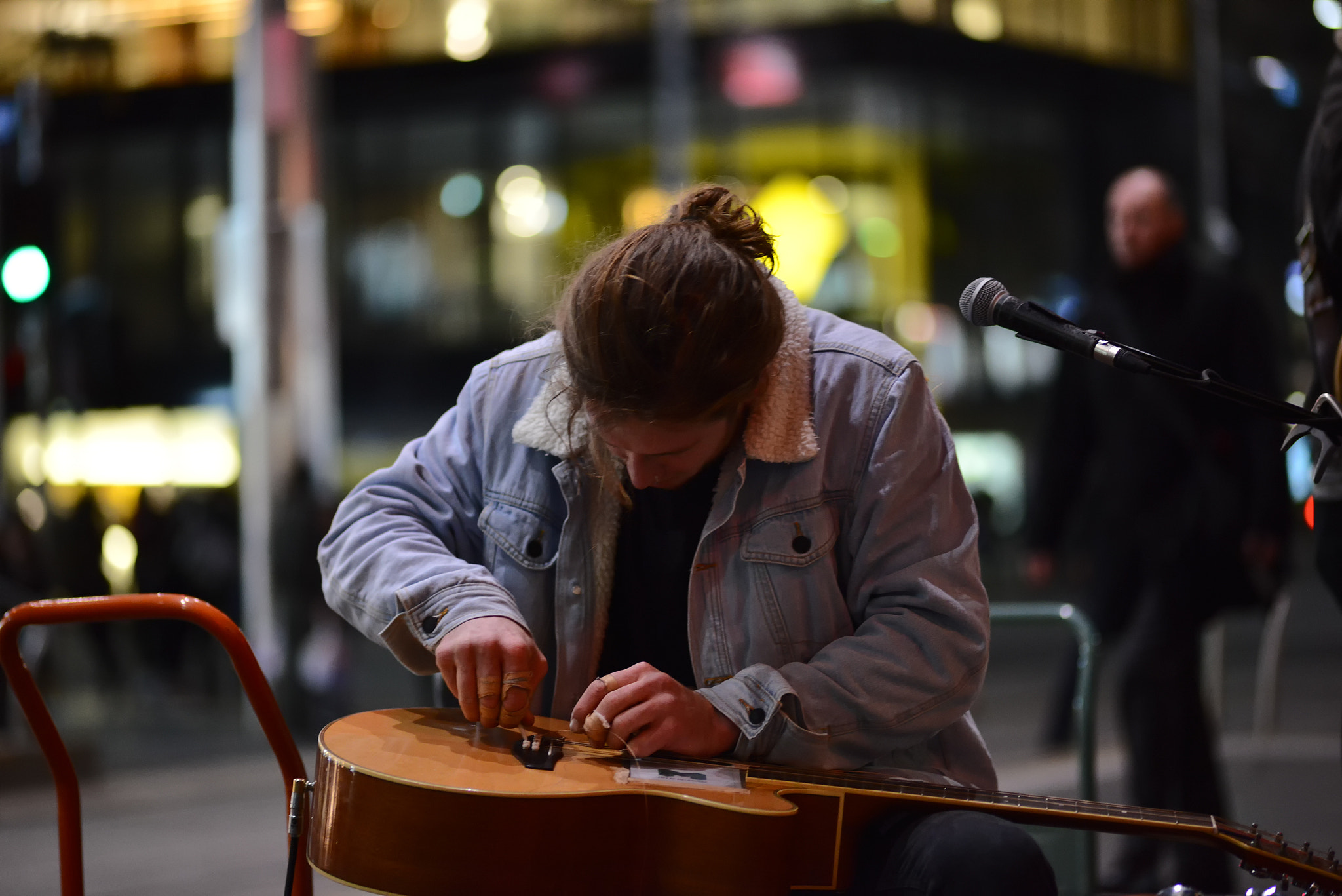 ZEISS Makro-Planar T* 100mm F2 sample photo. Street artists photography