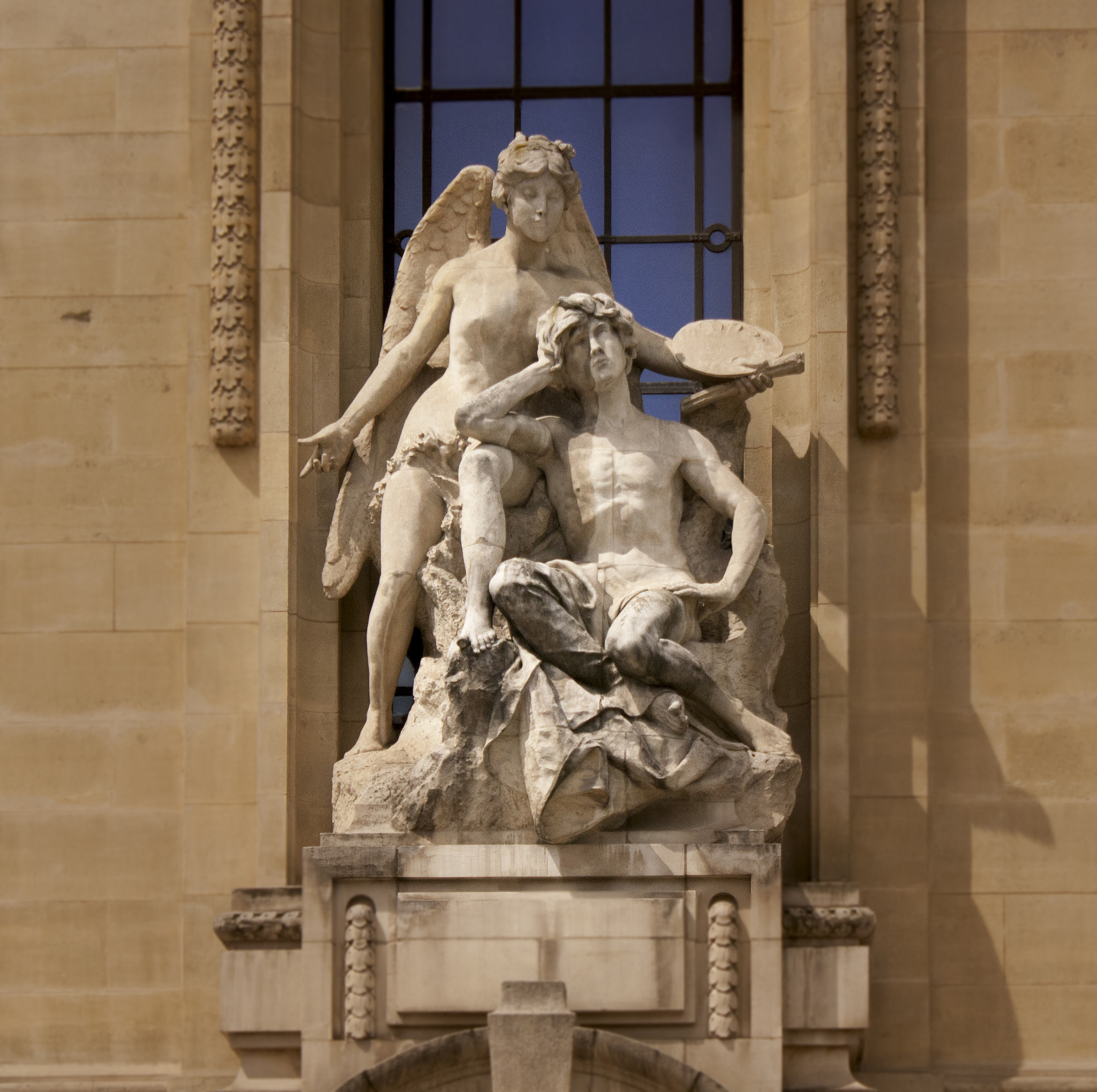 Canon EOS 1000D (EOS Digital Rebel XS / EOS Kiss F) sample photo. Paris statue photography