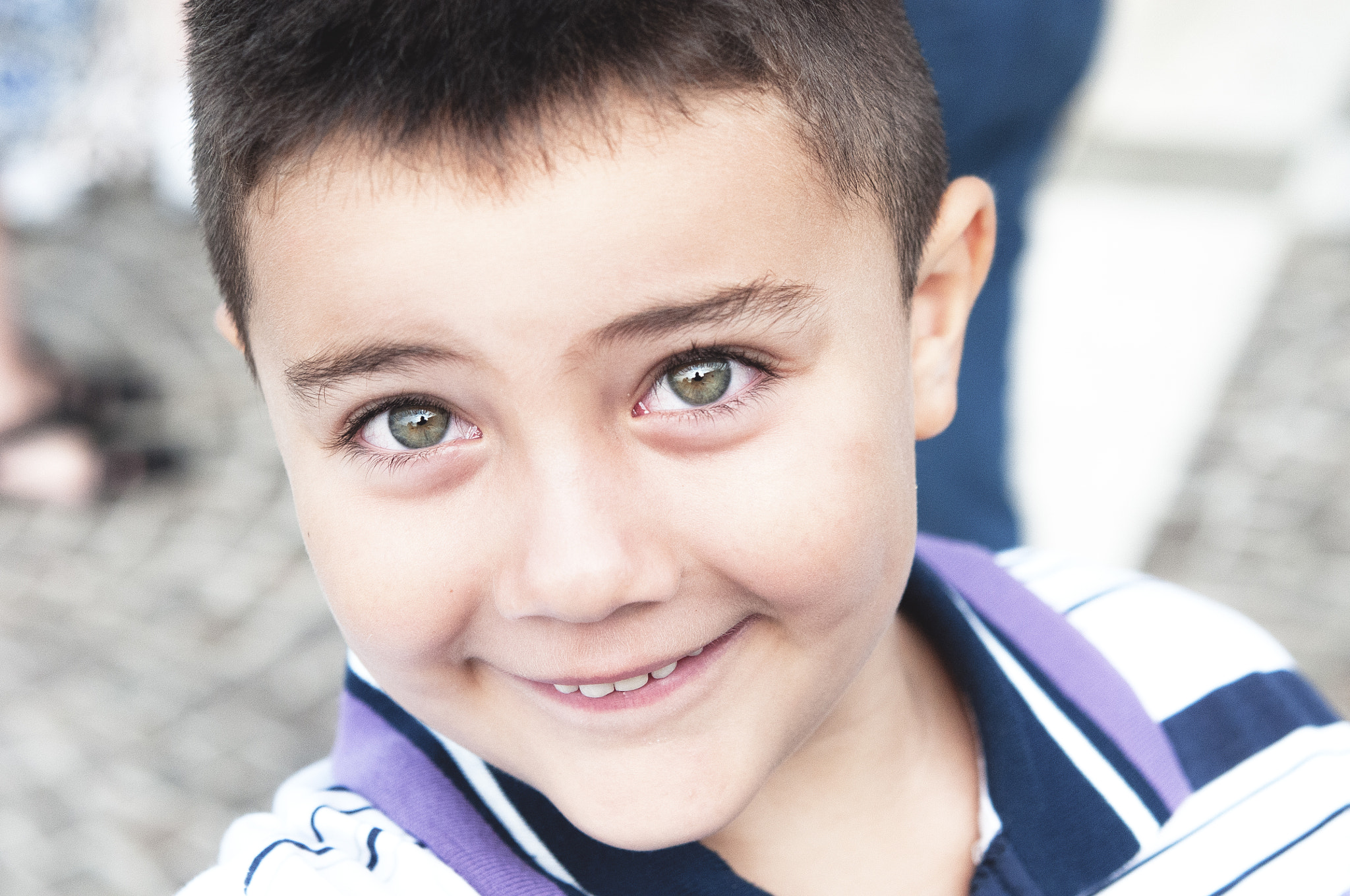 Nikon AF-S Micro-Nikkor 60mm F2.8G ED sample photo. Happy little boy photography