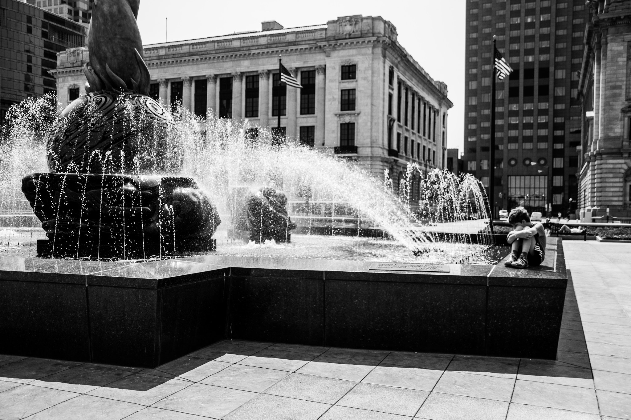 Sigma 18-250mm F3.5-6.3 DC OS HSM sample photo. Fountain child photography