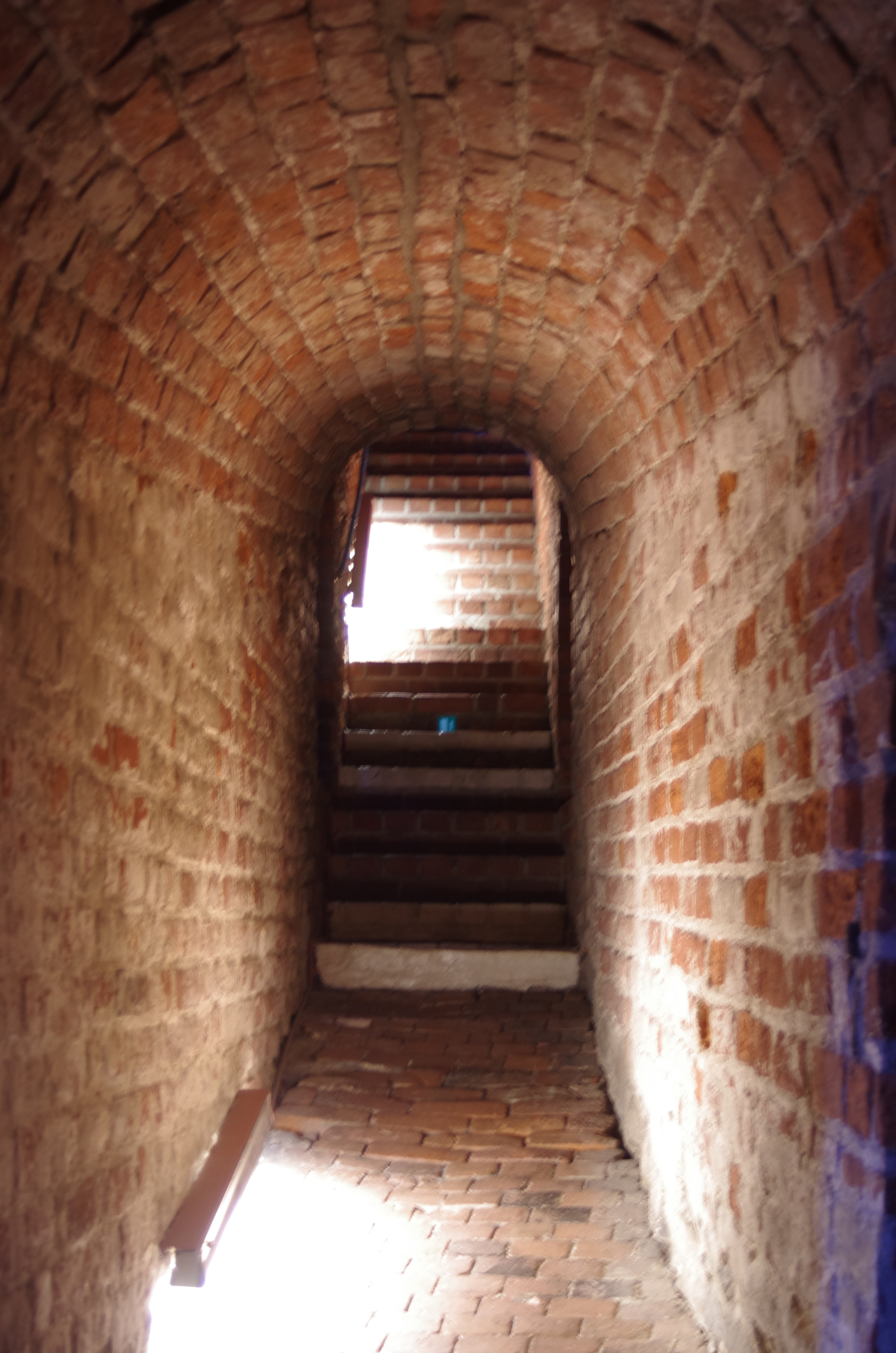 Pentax K-5 sample photo. Castle brick tunnel photography
