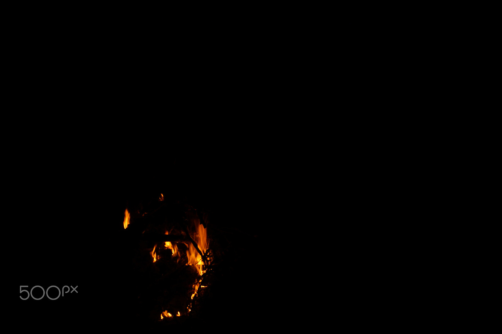 Sony E 18-50mm F4-5.6 sample photo. Camp fire stack photography