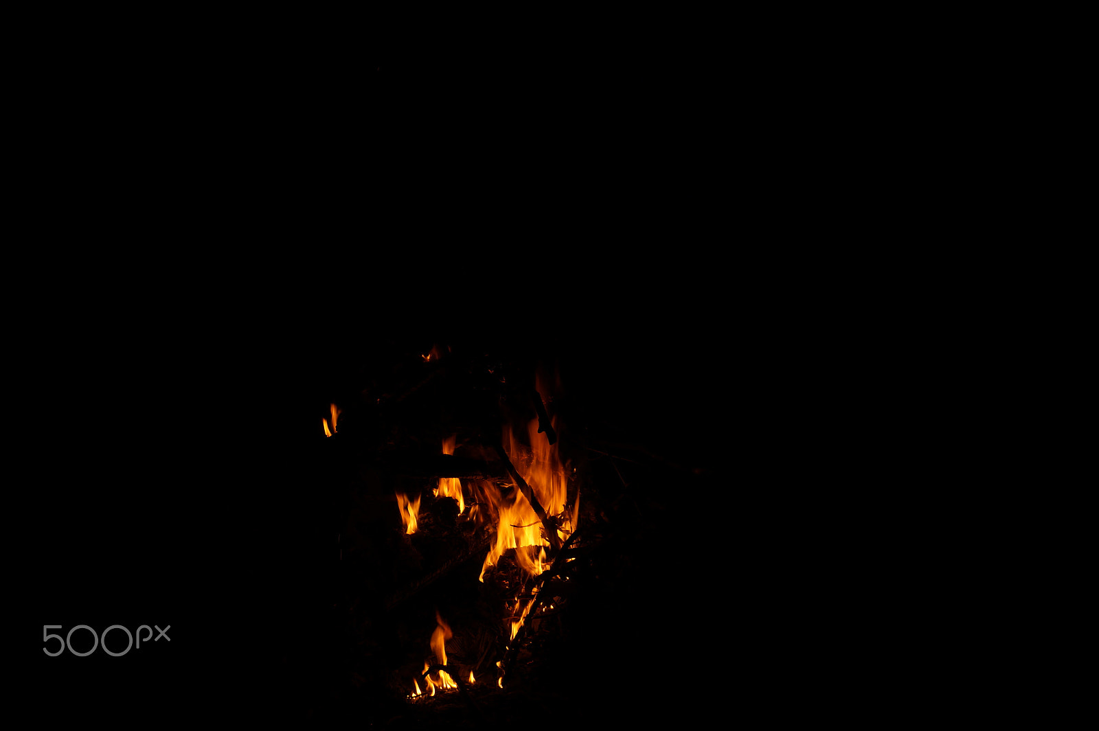 Sony E 18-50mm F4-5.6 sample photo. Camp fire stack photography