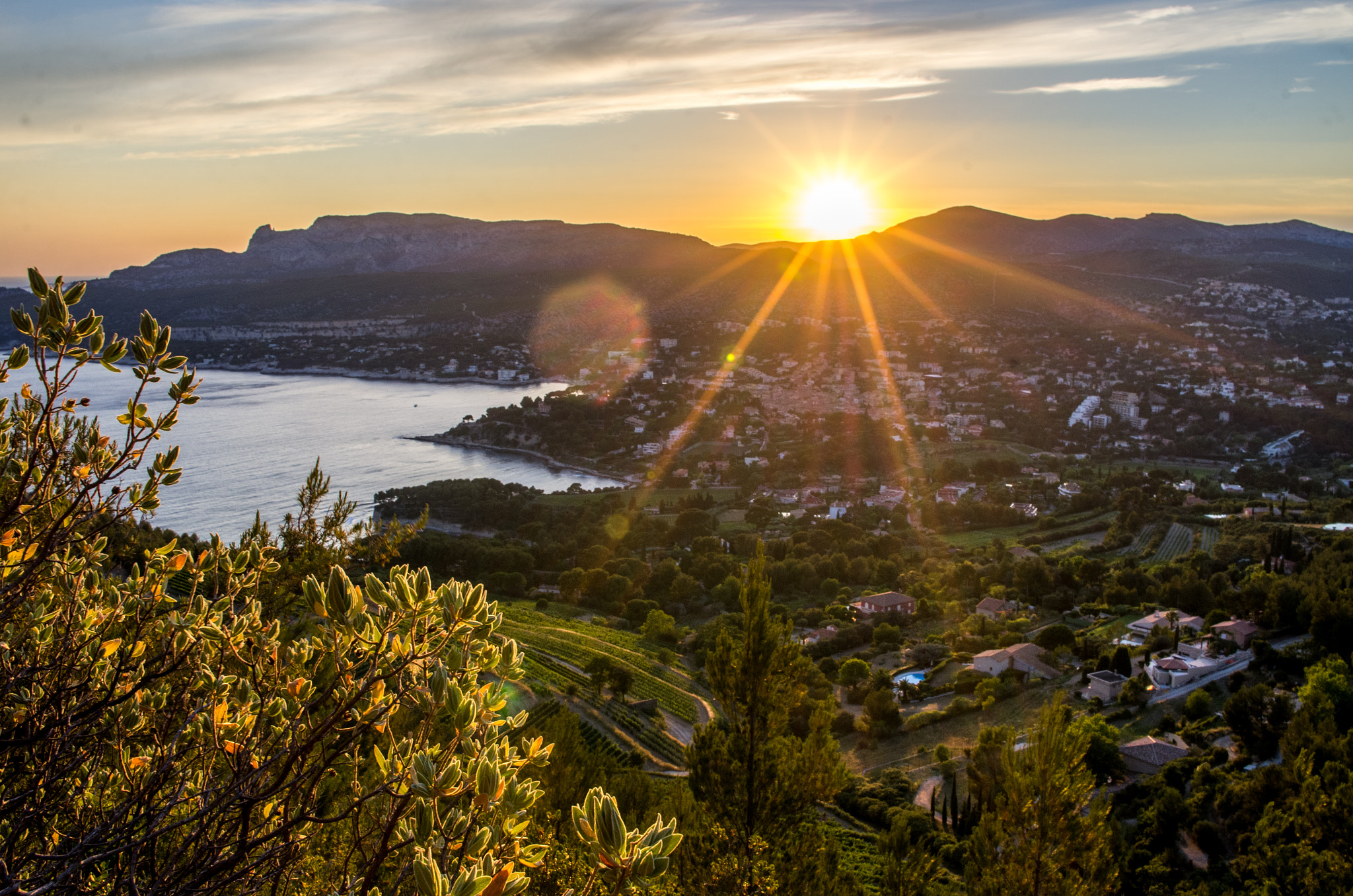 Pentax smc DA 21mm F3.2 AL Limited sample photo. Sunset on cassis photography