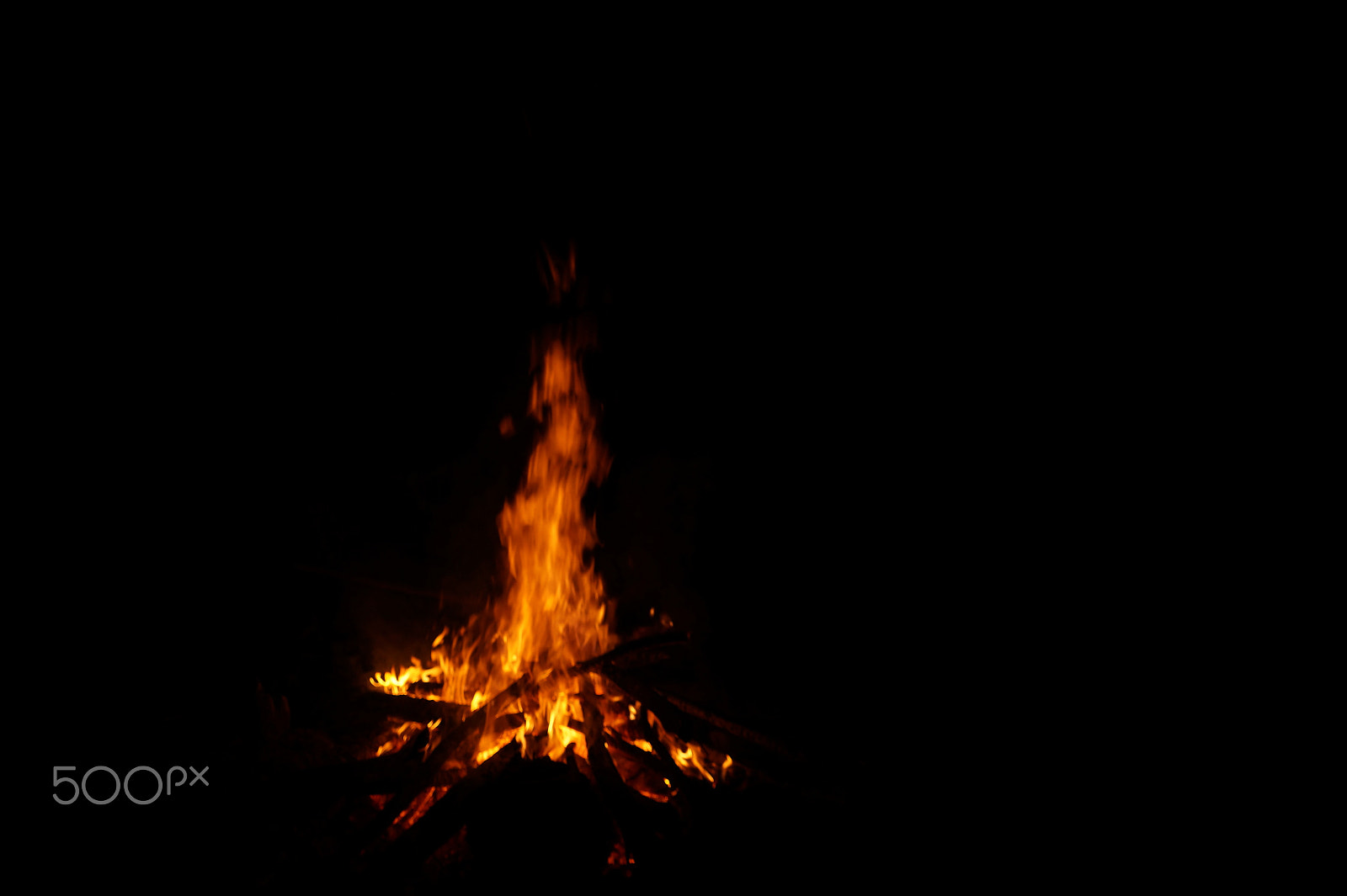 Sony E 18-50mm F4-5.6 sample photo. Camp fire stack photography