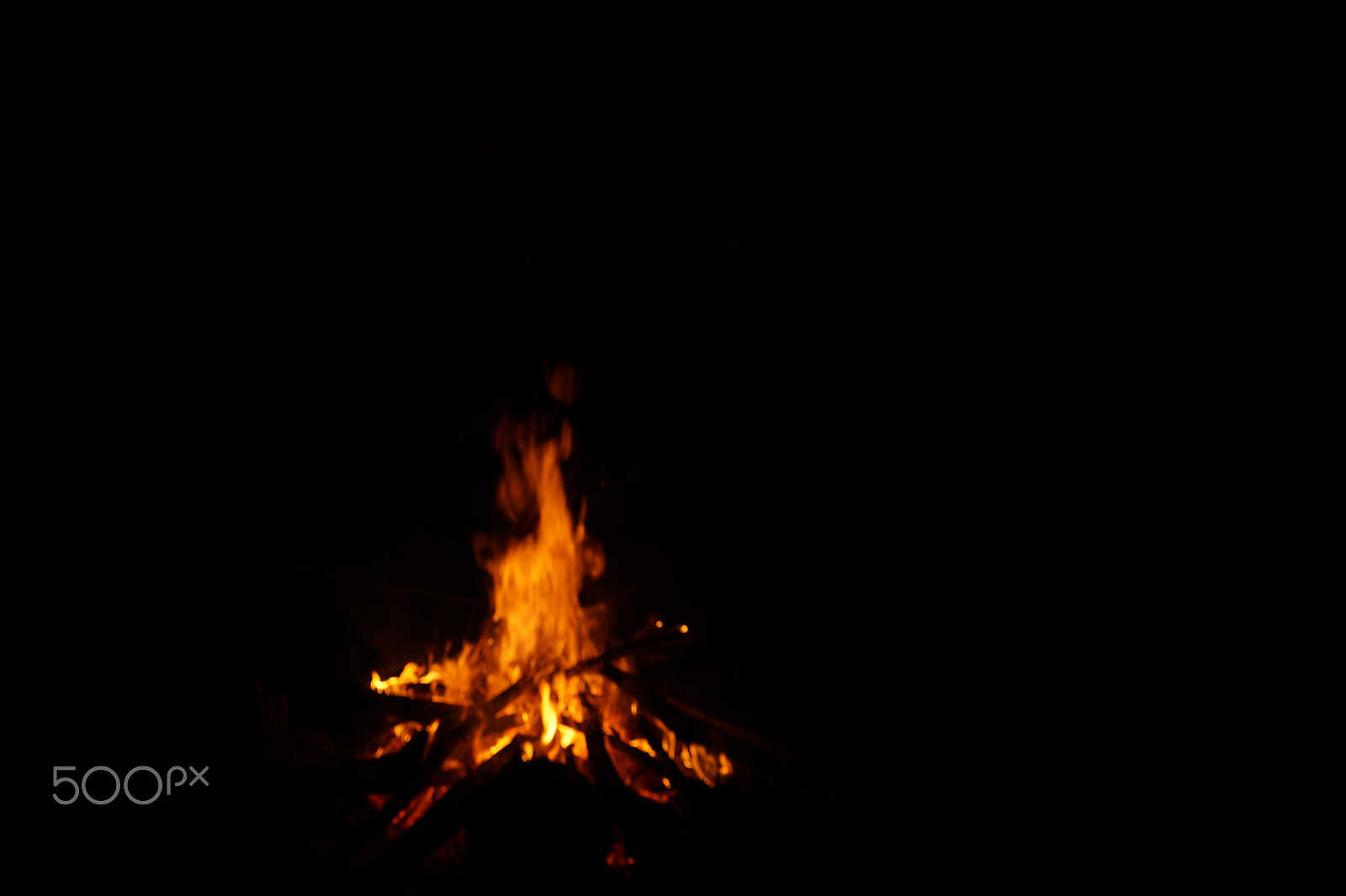 Sony E 18-50mm F4-5.6 sample photo. Camp fire stack photography