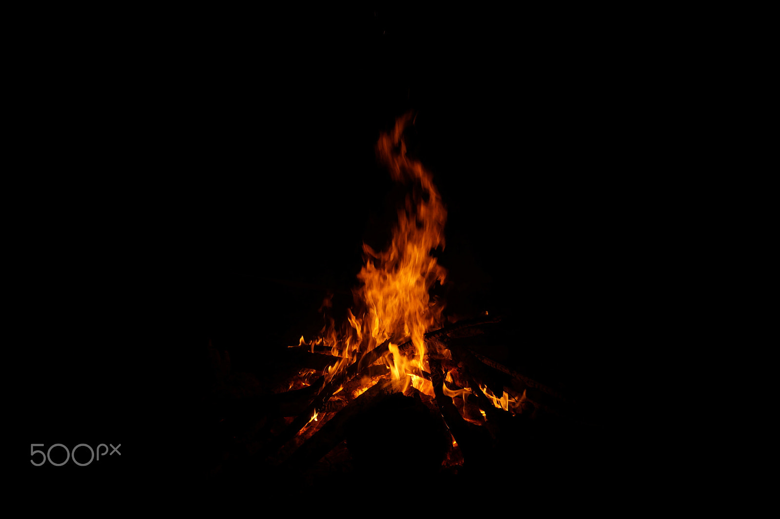Sony E 18-50mm F4-5.6 sample photo. Camp fire stack photography
