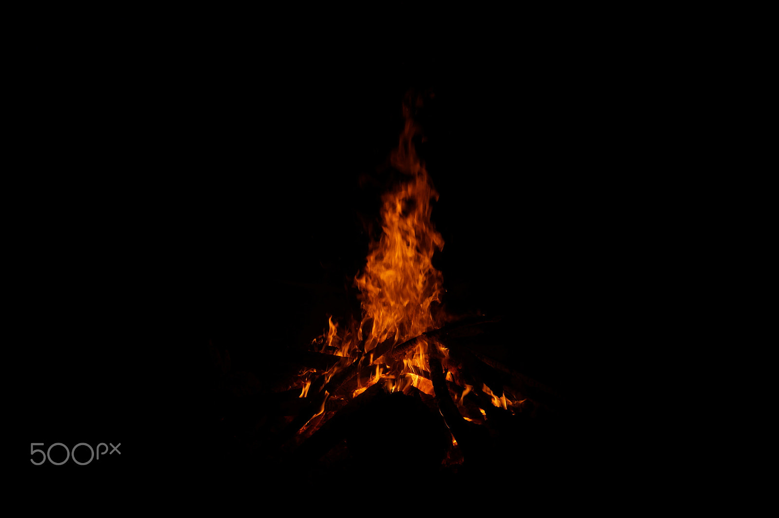 Sony E 18-50mm F4-5.6 sample photo. Camp fire stack photography