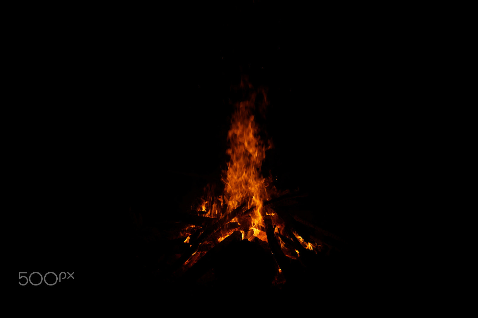 Sony E 18-50mm F4-5.6 sample photo. Camp fire stack photography