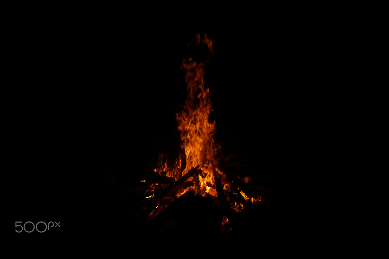 Sony E 18-50mm F4-5.6 sample photo. Camp fire stack photography