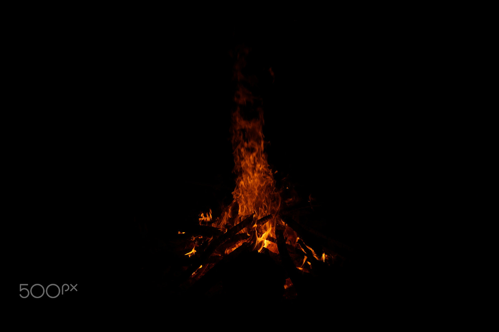 Sony E 18-50mm F4-5.6 sample photo. Camp fire stack photography